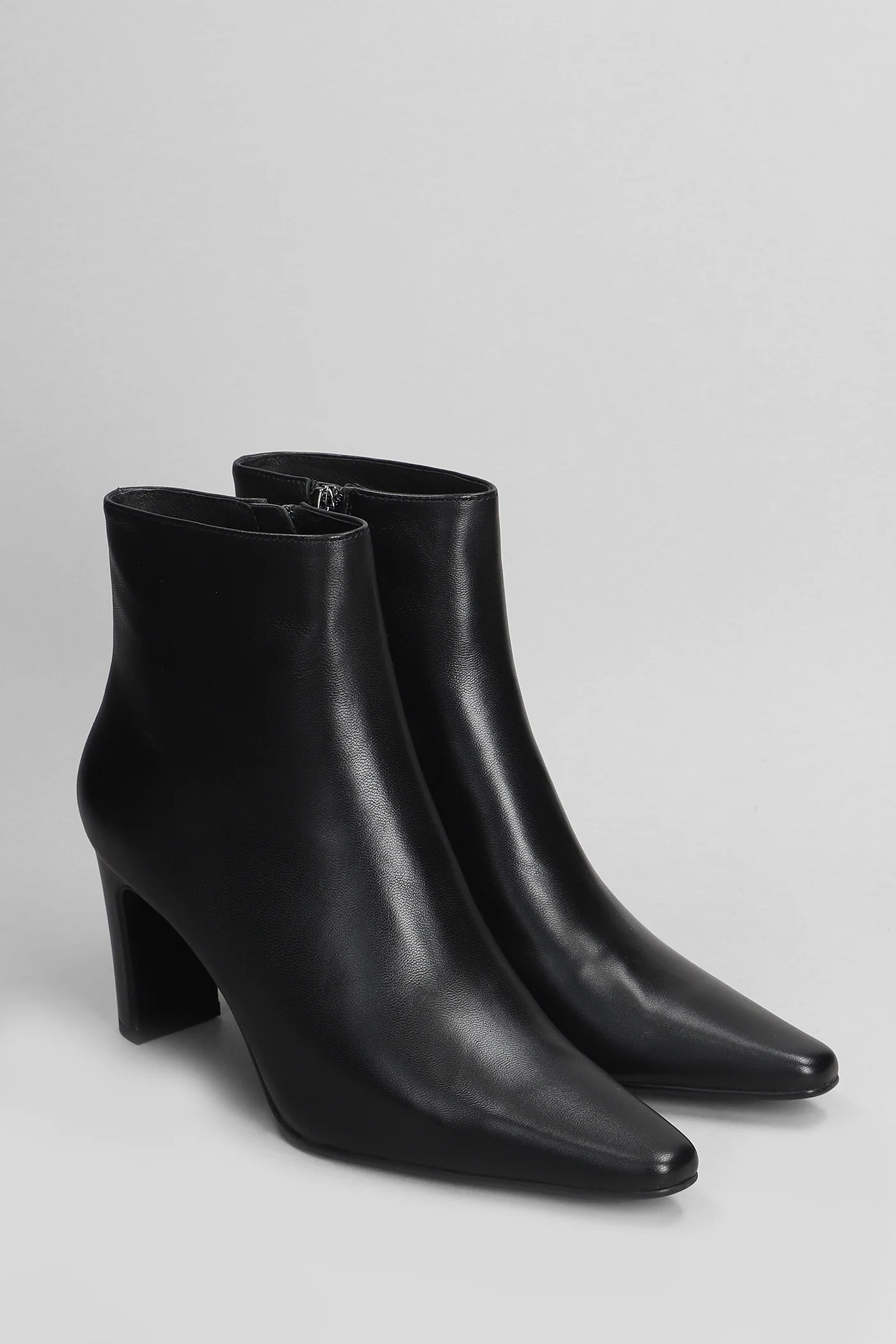 Lille High heels Ankle boots in black leather - Image 2