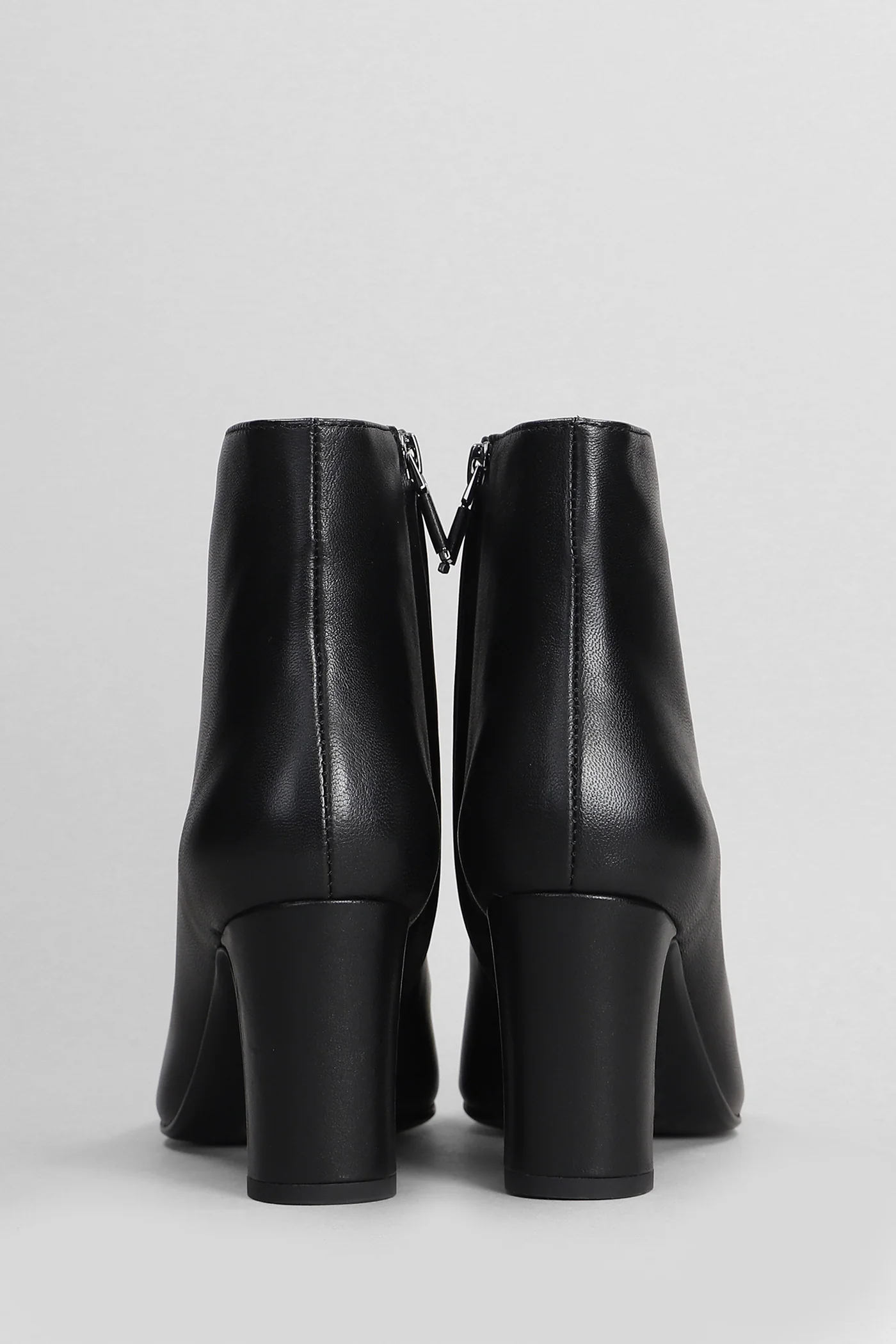 Lille High heels Ankle boots in black leather - Image 4