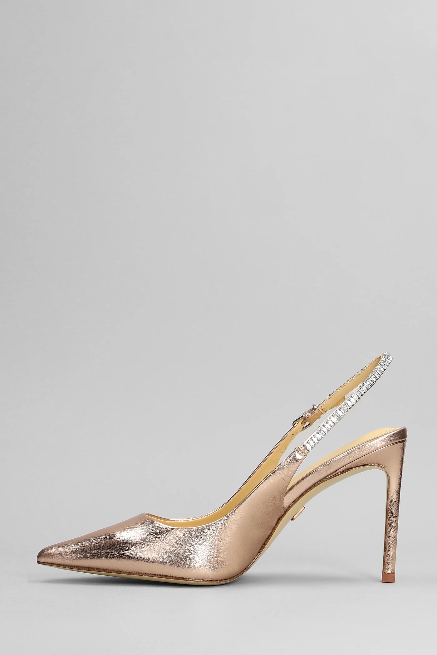Pumps in copper leather - Image 3