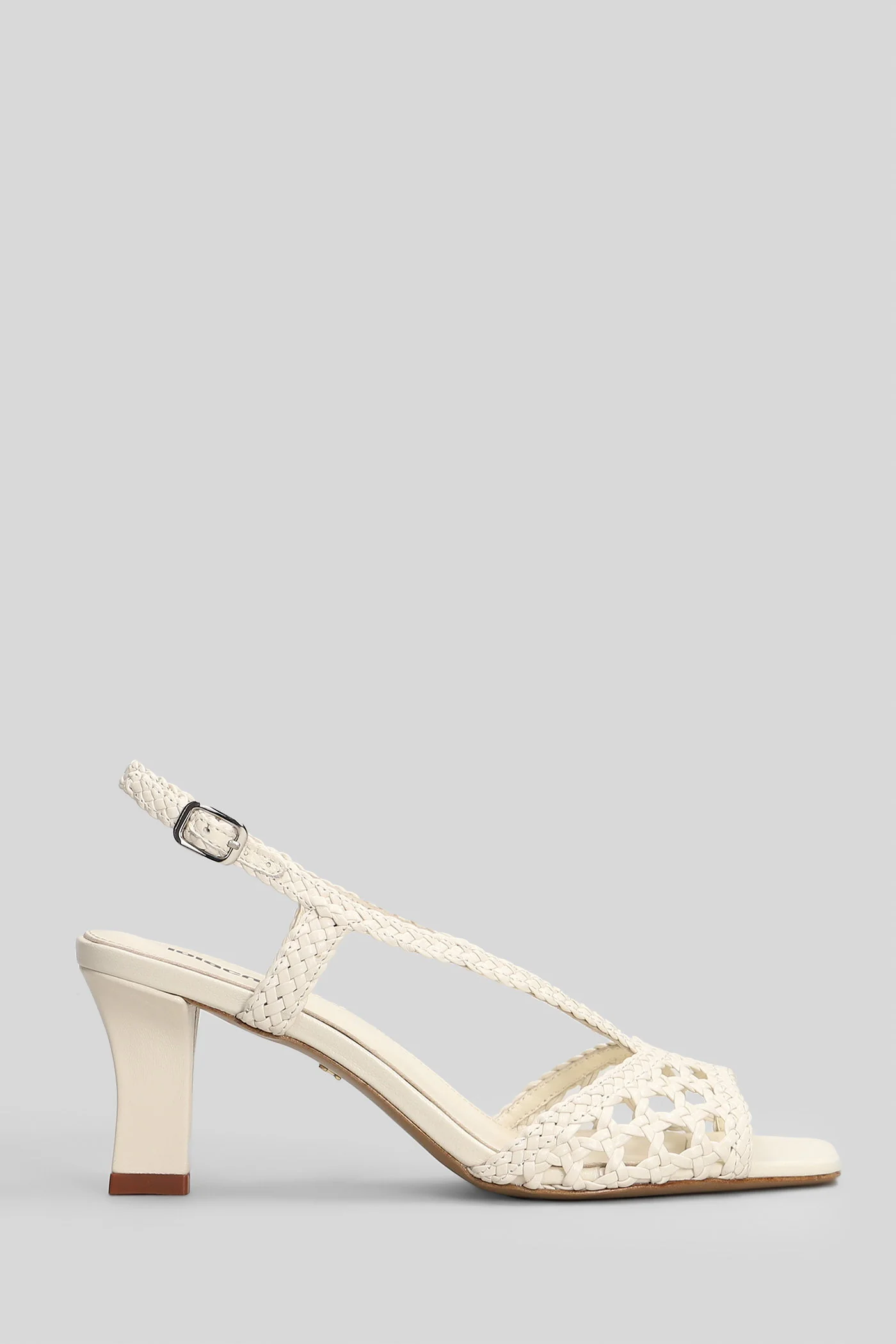 Tabata 75 Sandals in beige leather