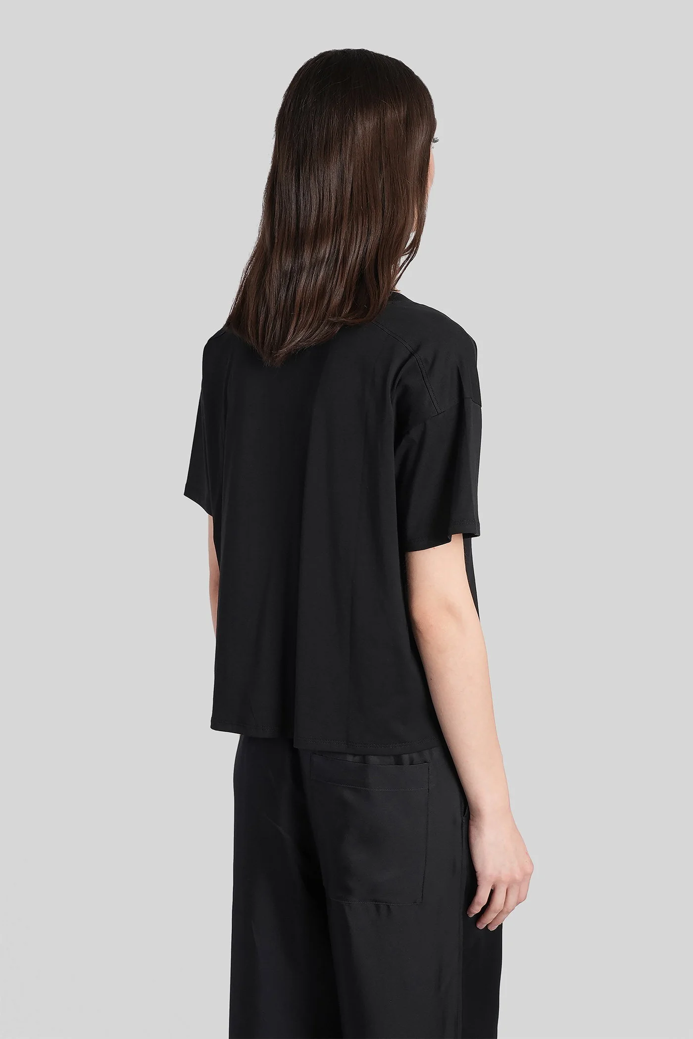 Faaa lds T-Shirt in black cotton - Image 3