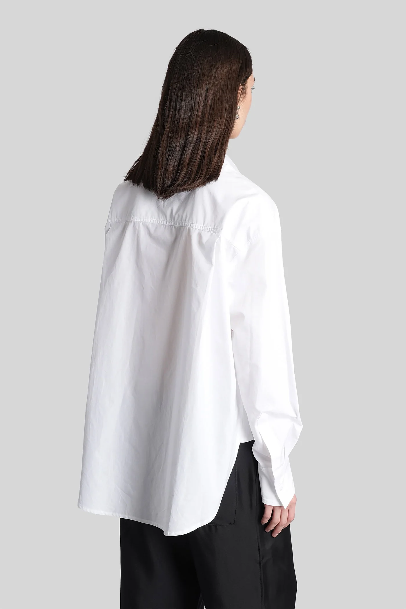 Lee Shirt in white cotton - Image 3