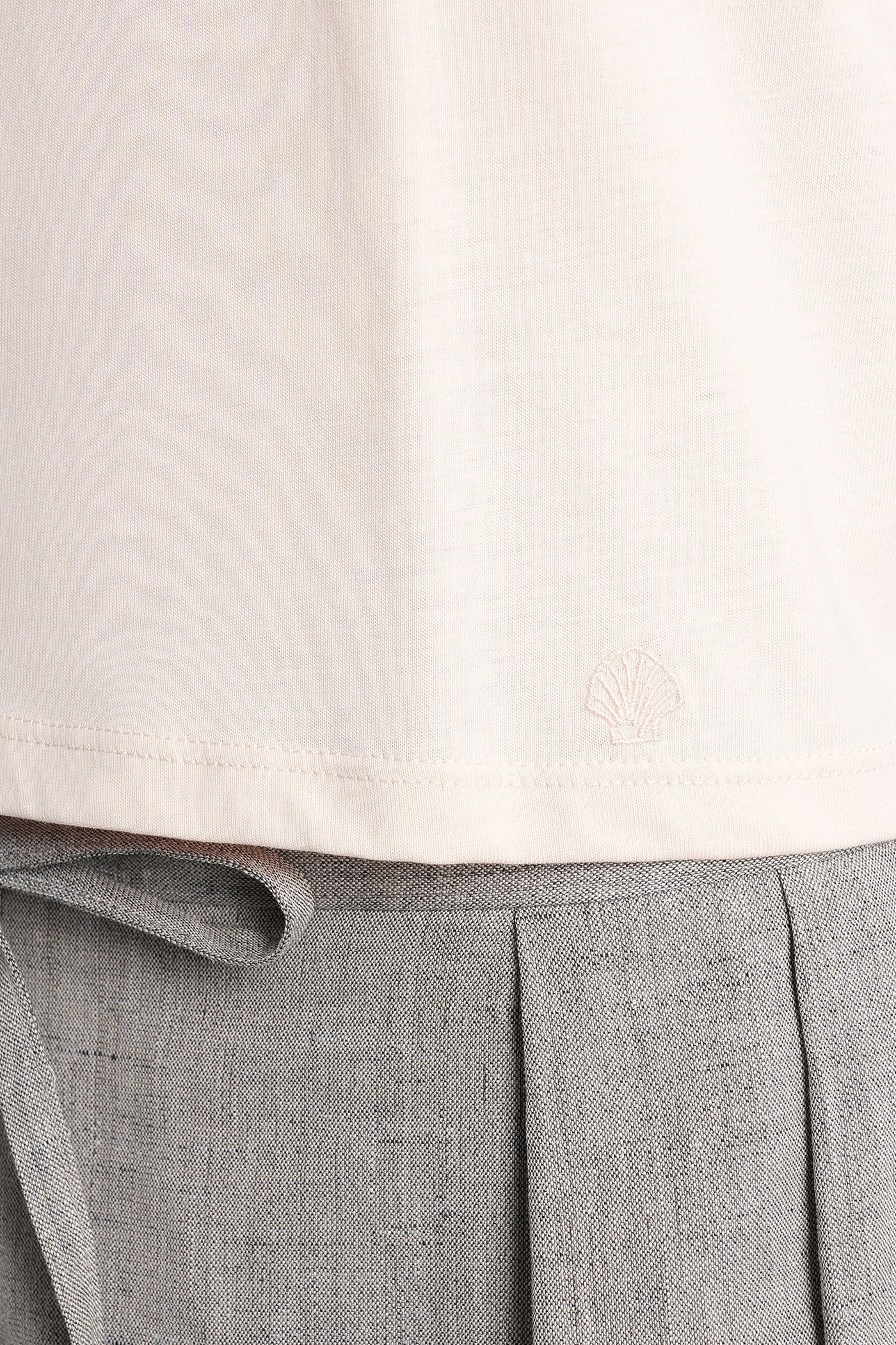 Masal lds T-Shirt in rose-pink cotton - Image 5