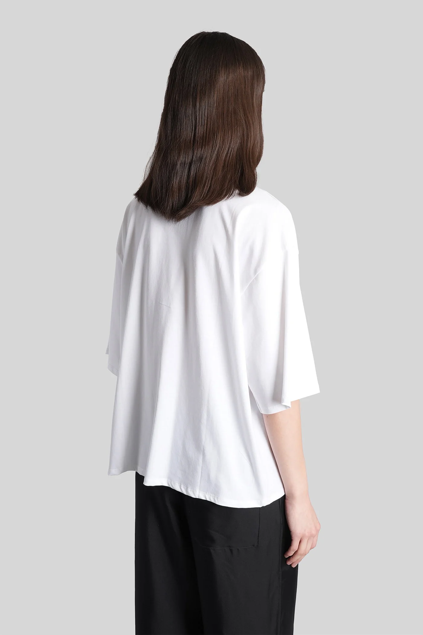 Osis T-Shirt in white cotton - Image 3