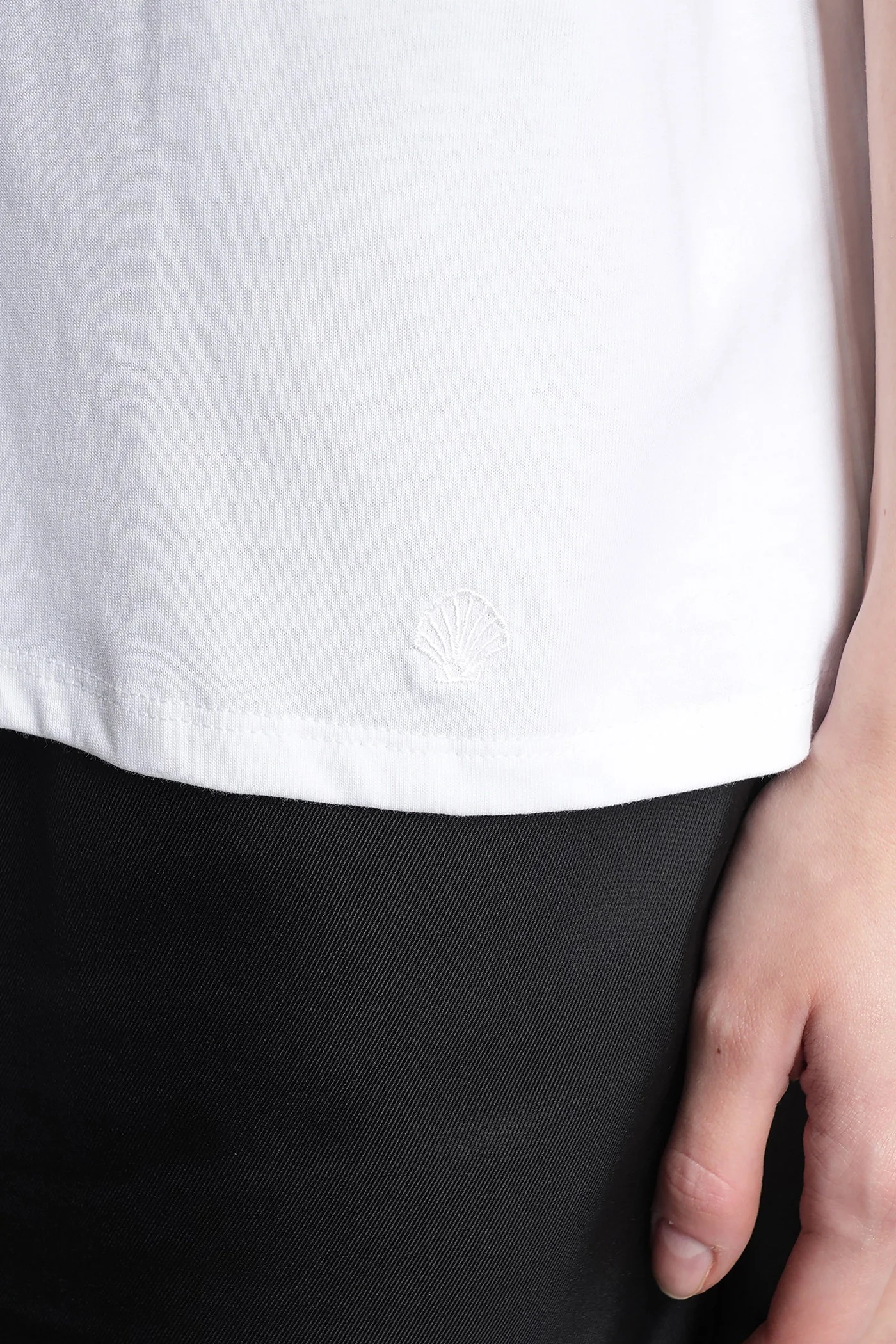 Osis T-Shirt in white cotton - Image 5
