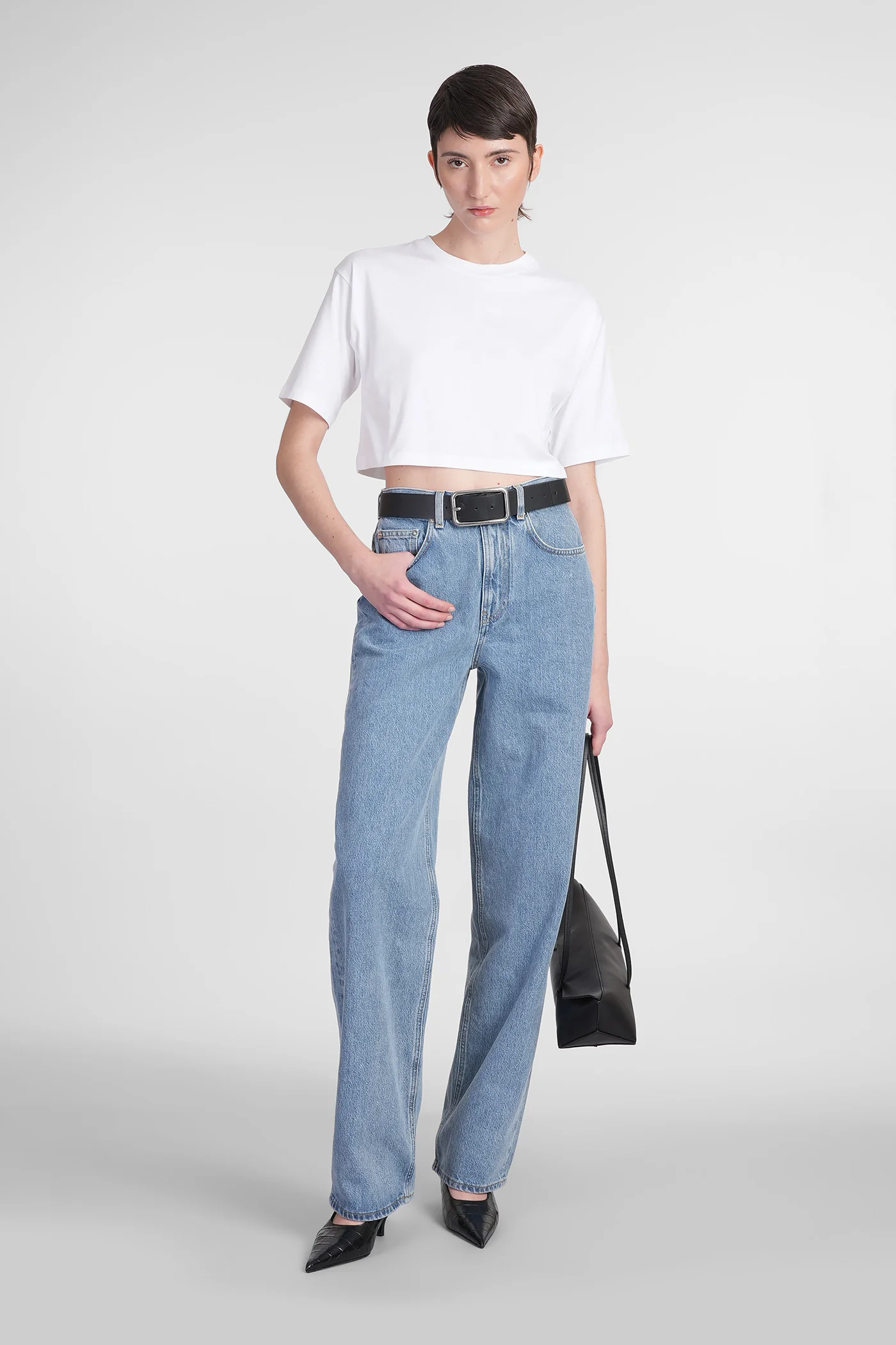 Gupo T-Shirt in white cotton - Image 2