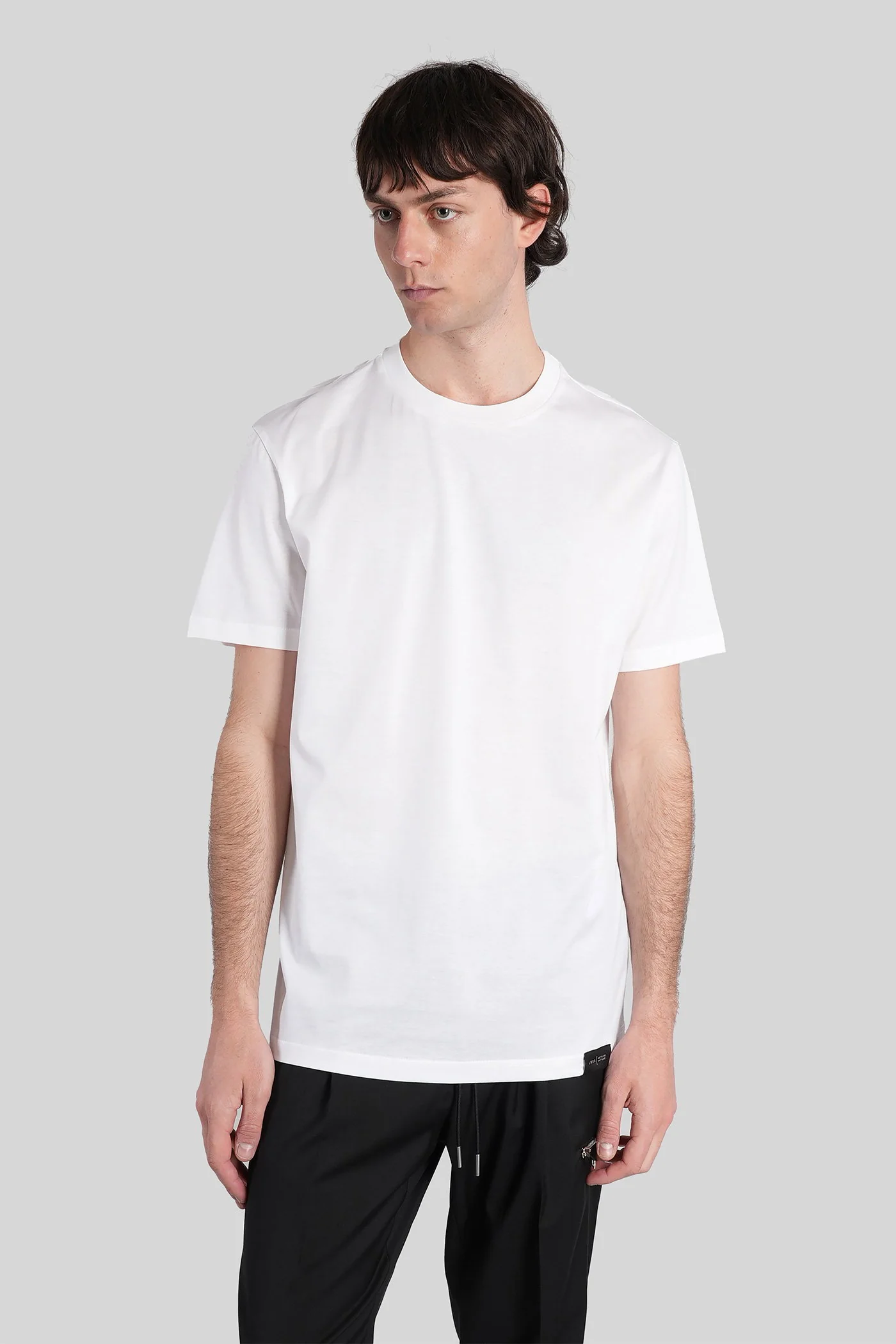 B134 T-Shirt in white cotton