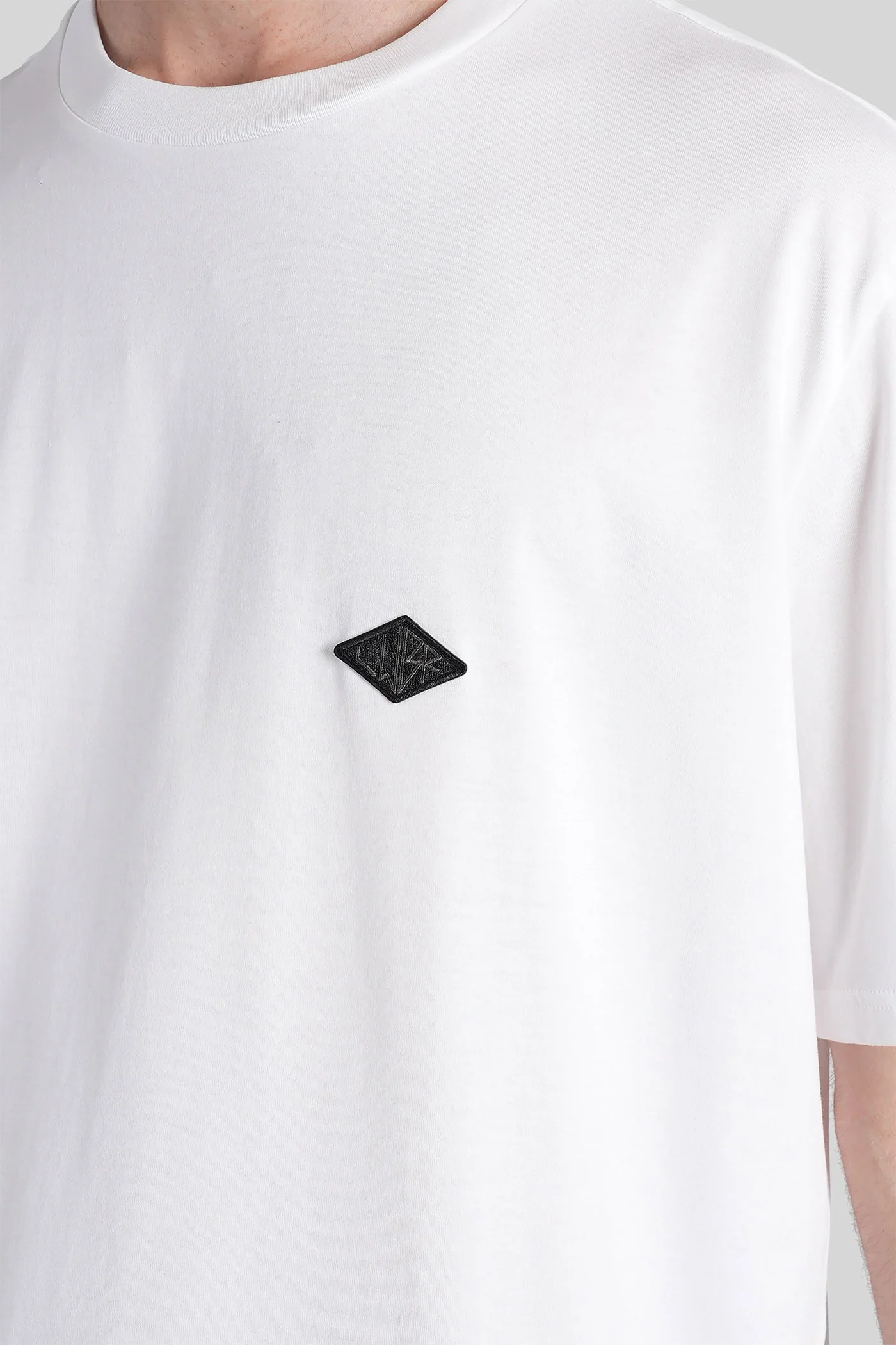 B240 T-Shirt in white cotton - Image 5