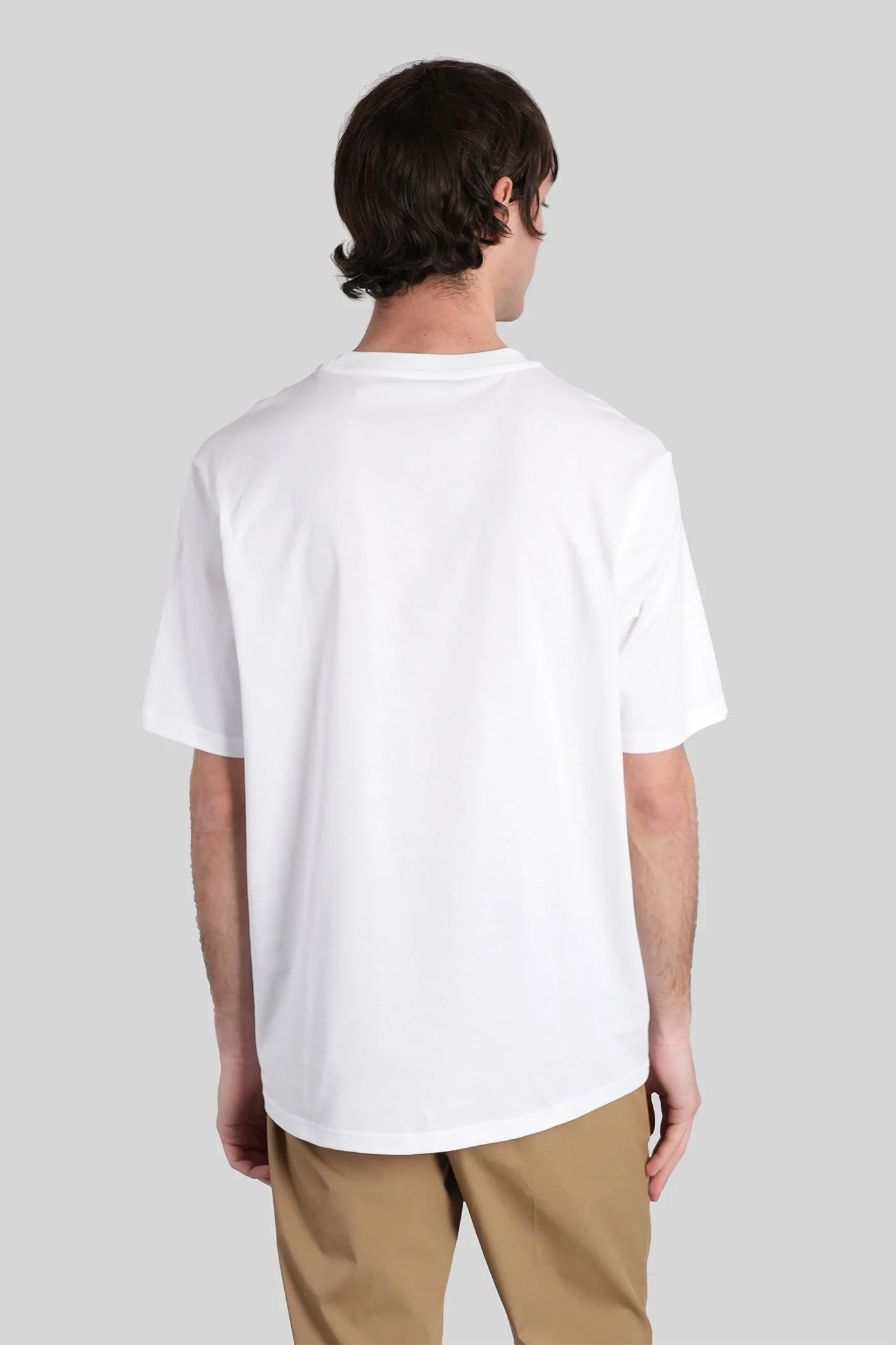 B253 T-Shirt in white cotton - Image 3