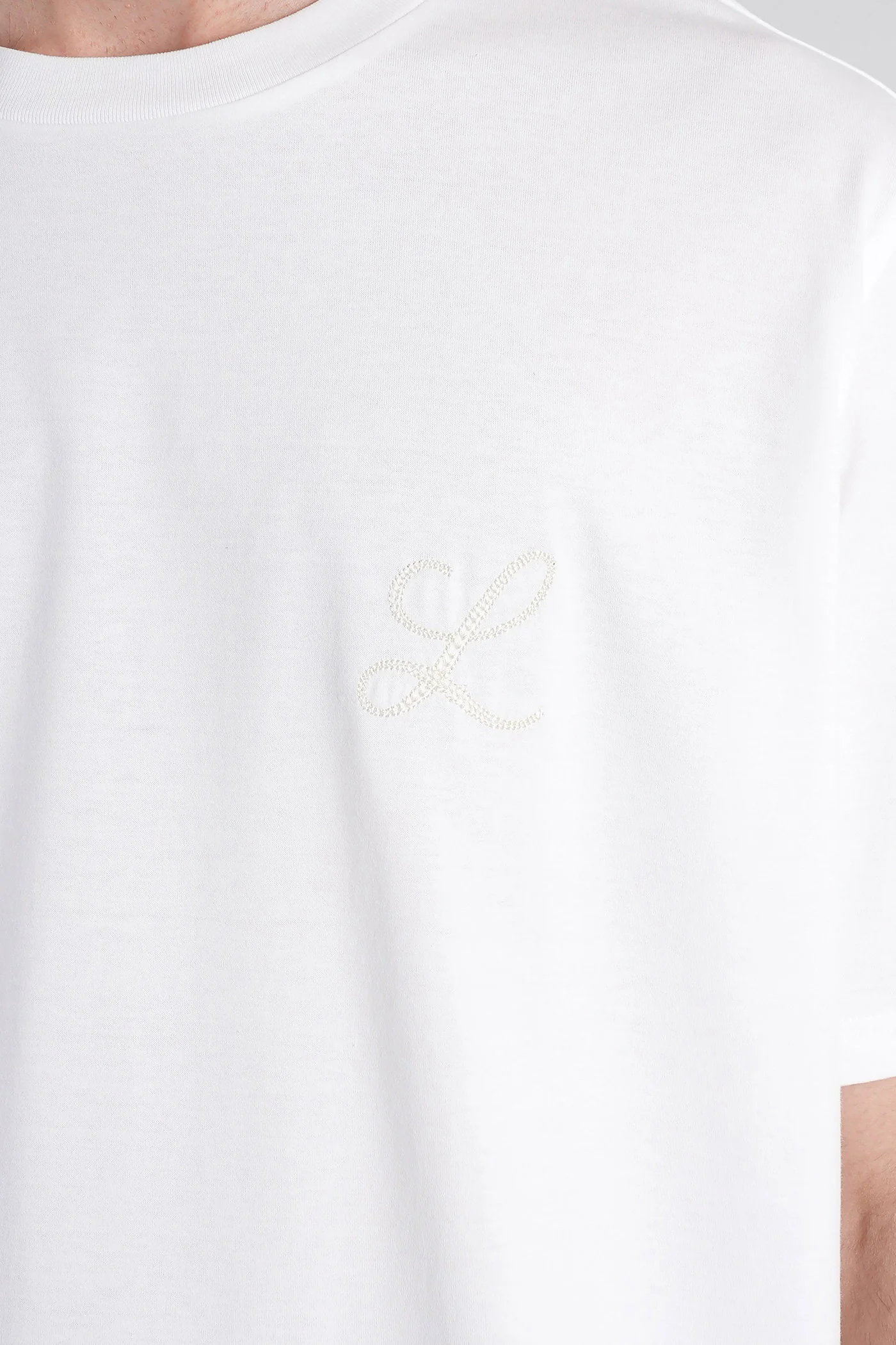 B253 T-Shirt in white cotton - Image 5