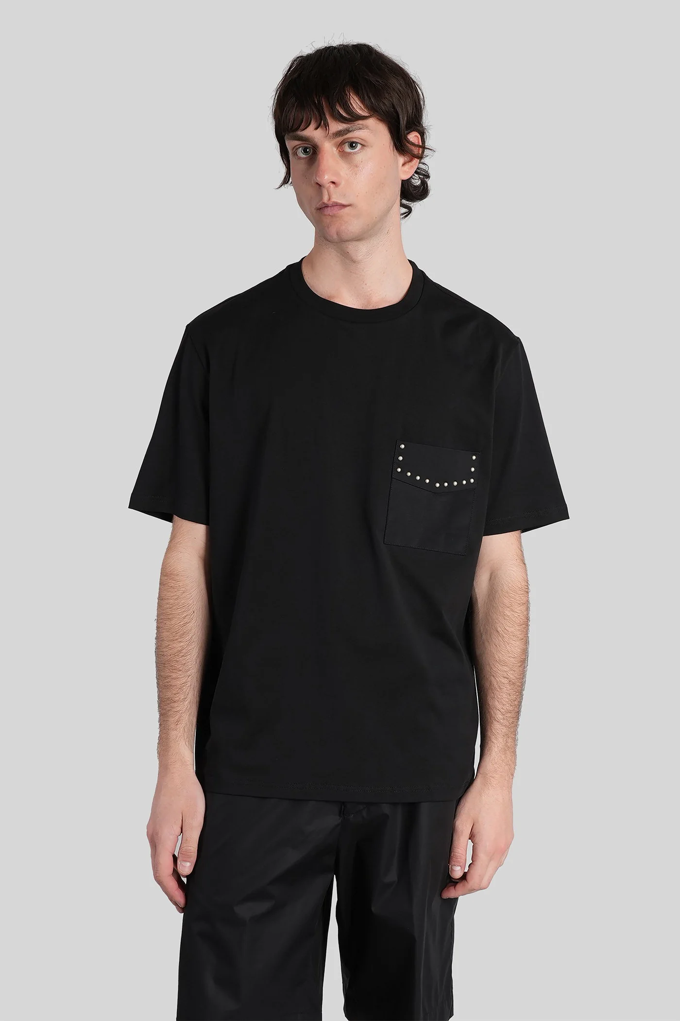B255 T-Shirt in black cotton