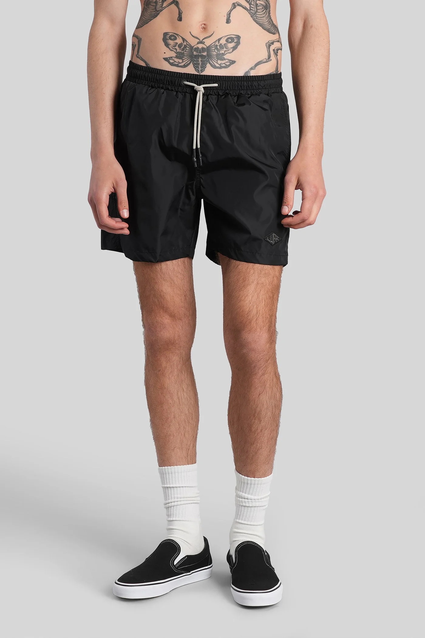 Bw12 Beachwear in black nylon