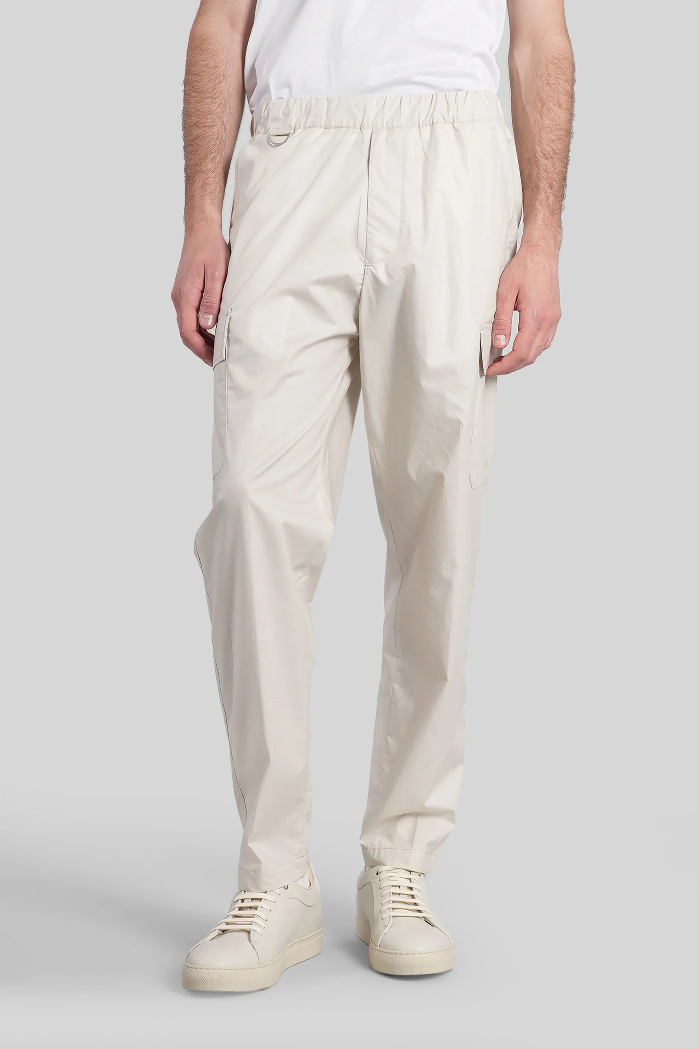 Combo Pants in white cotton