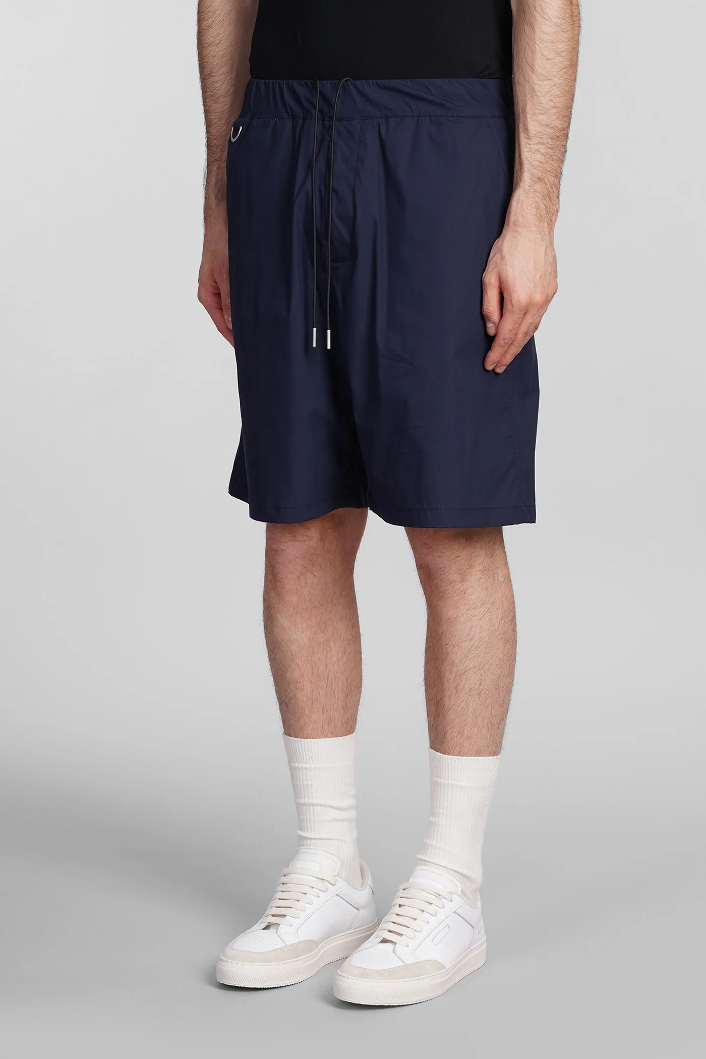 Combo Shorts in blue cotton - Image 4