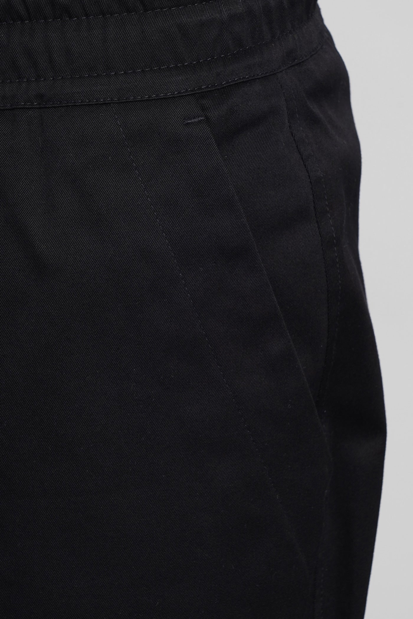 George Pants in black cotton - Image 5
