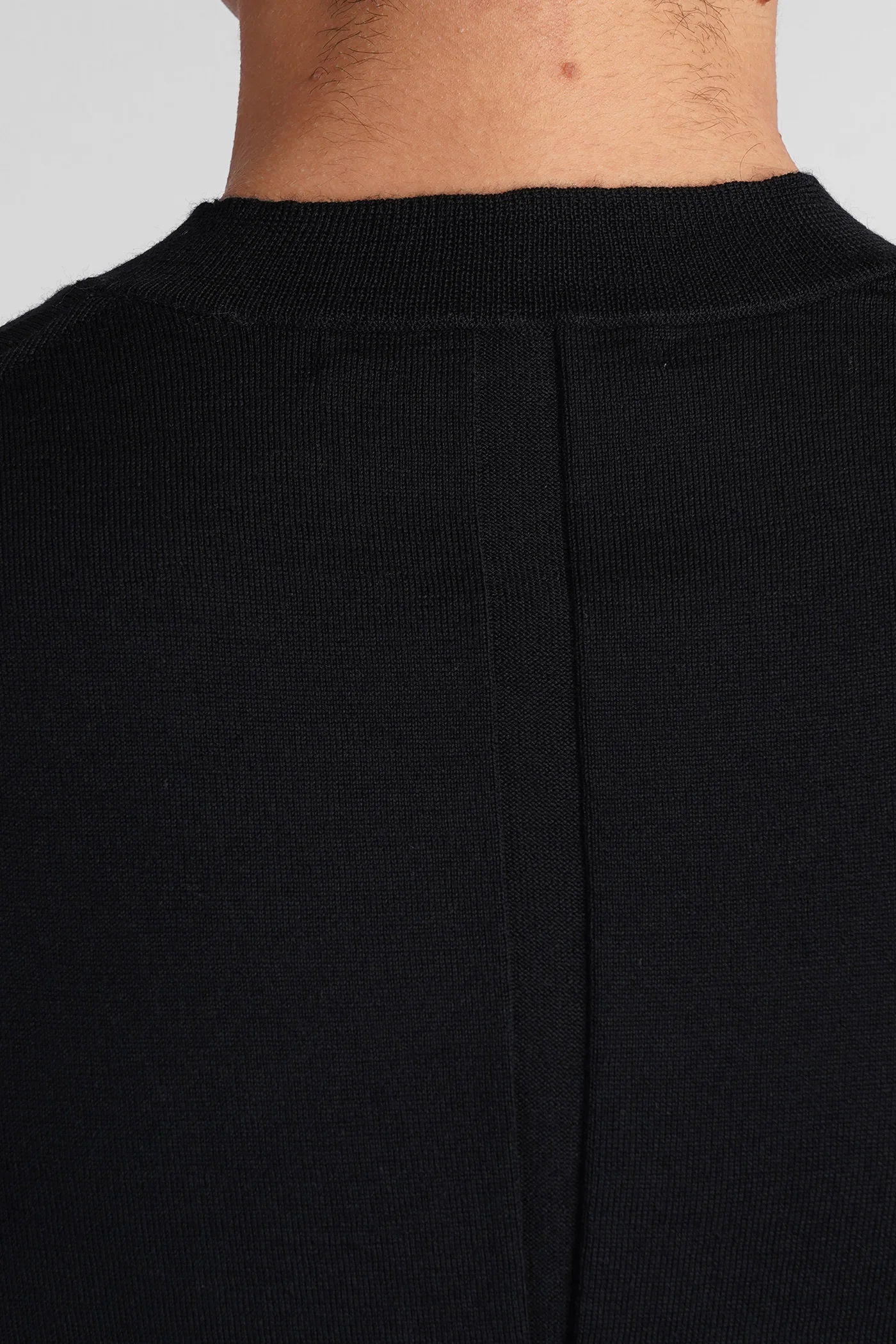 K123 Knitwear in black wool - Image 5