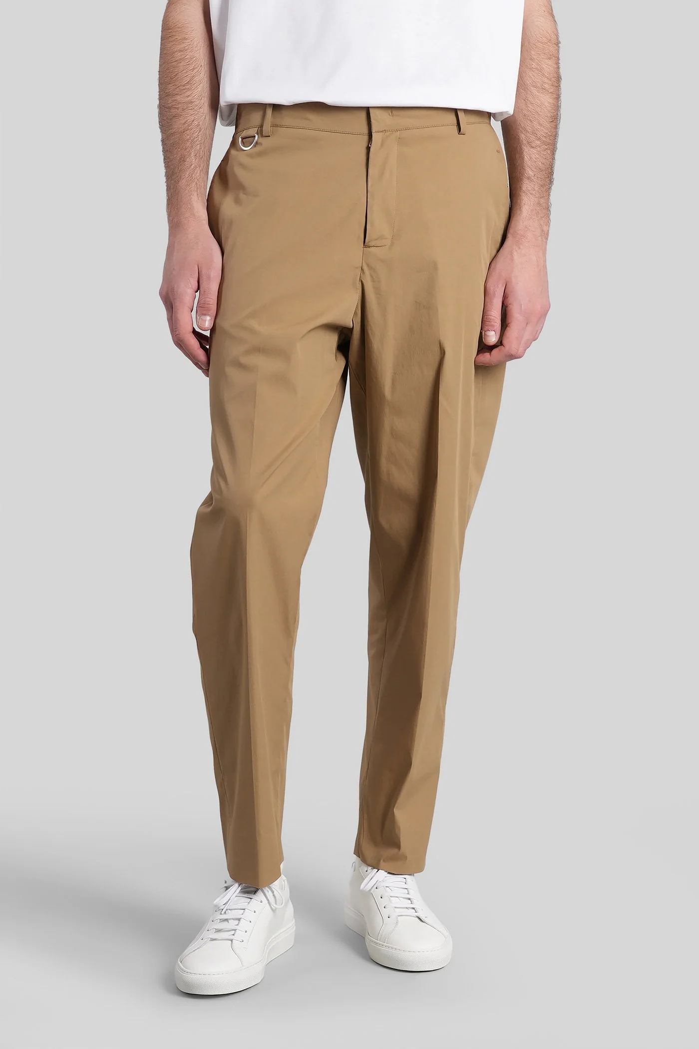 New george Pants in Camel cotton