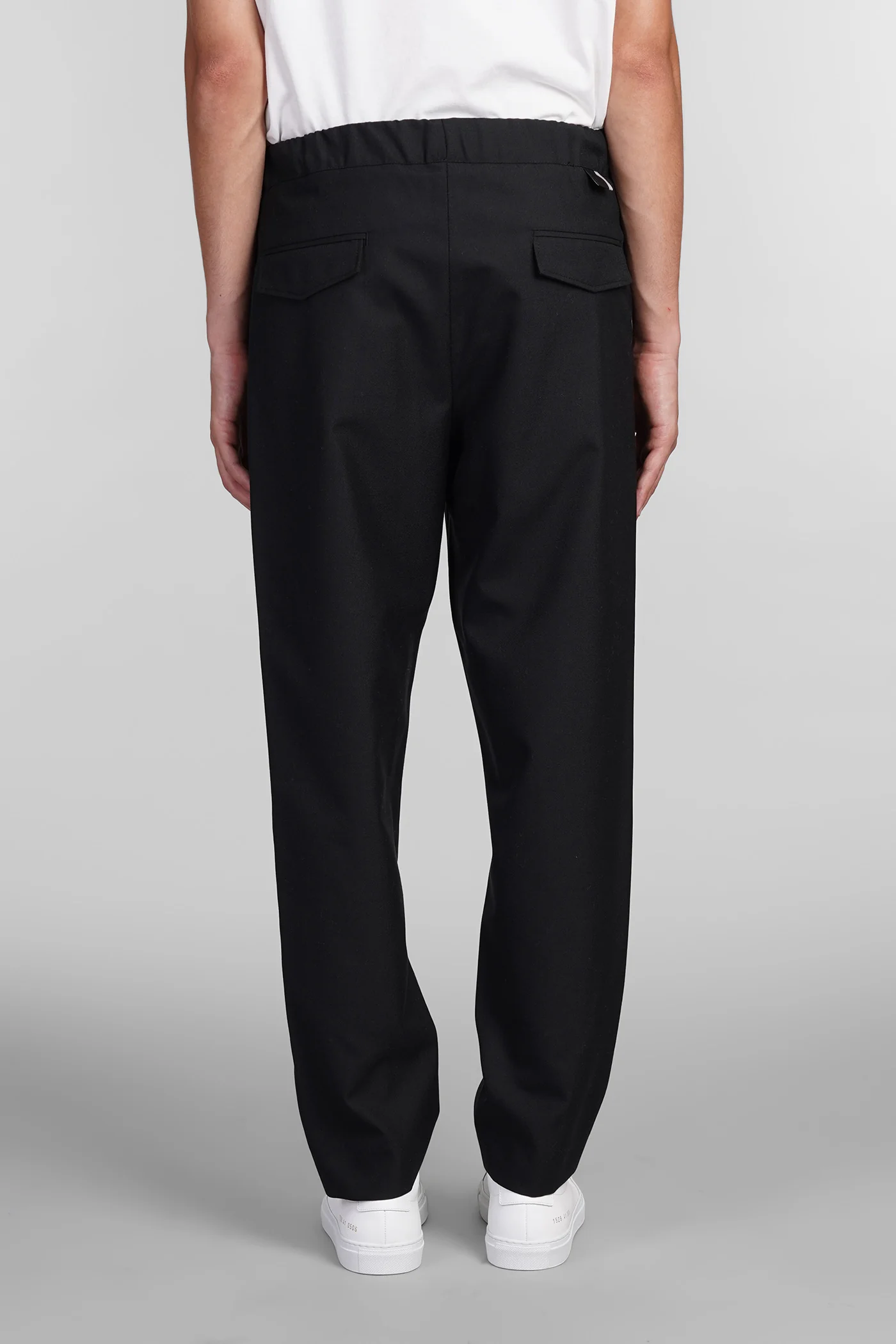 New tokyo Pants in black wool - Image 3