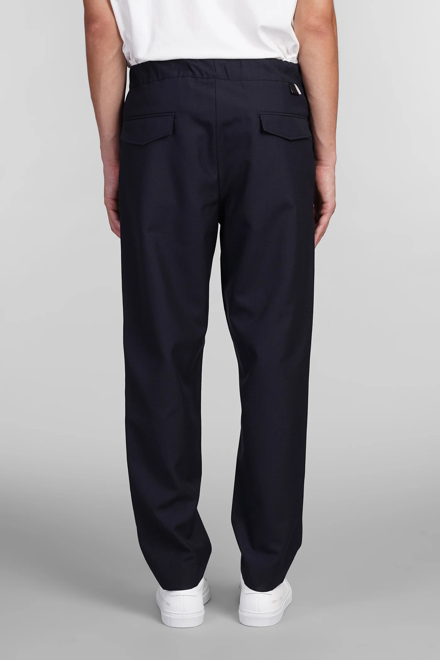 New tokyo Pants in blue wool - Image 3