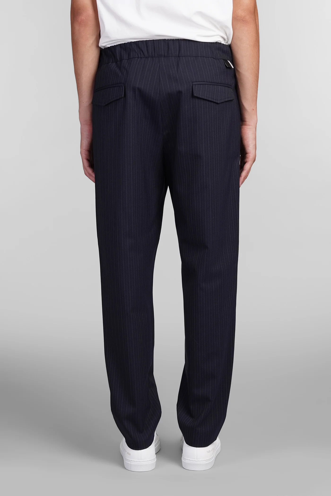 New tokyo Pants in blue wool - Image 3