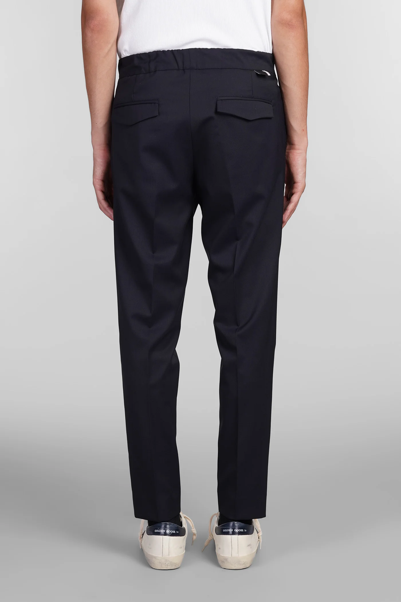 Patrick Pants in blue wool - Image 3
