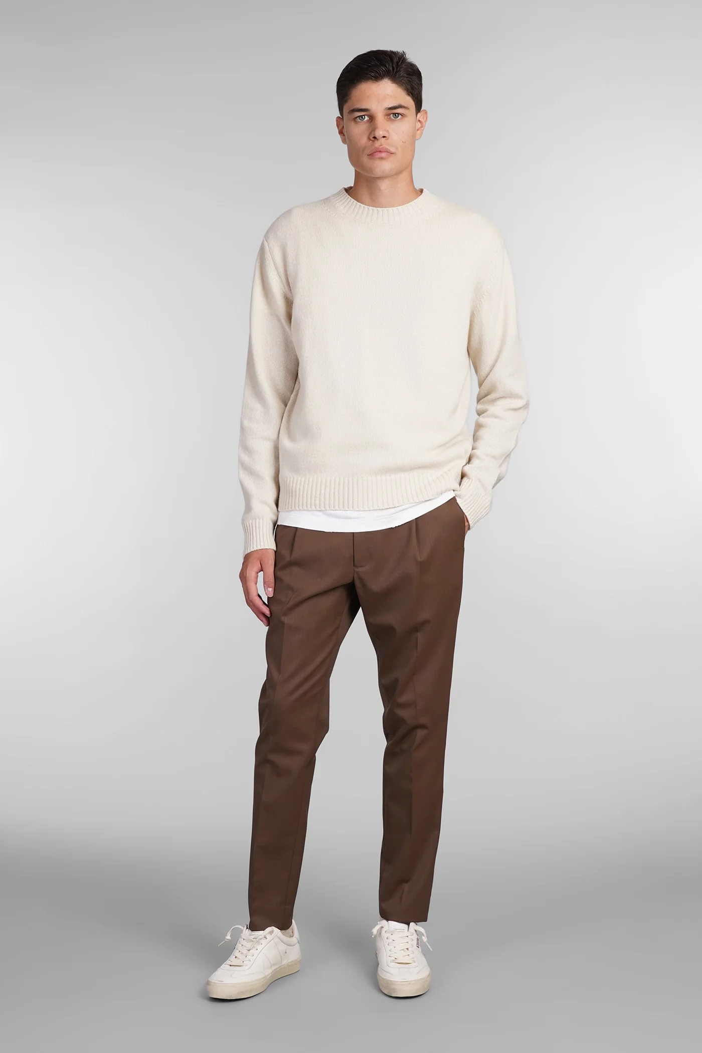 Patrick Pants in brown wool - Image 2