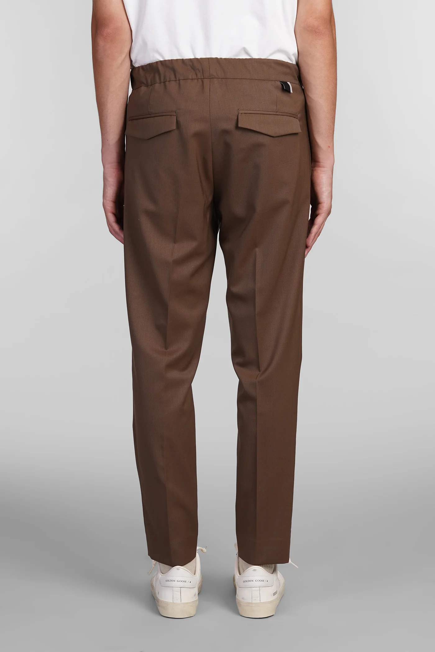 Patrick Pants in brown wool - Image 3