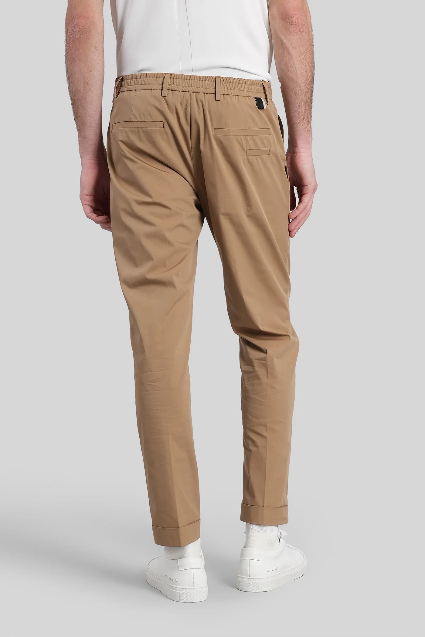 Riviera Pants in Camel cotton - Image 3