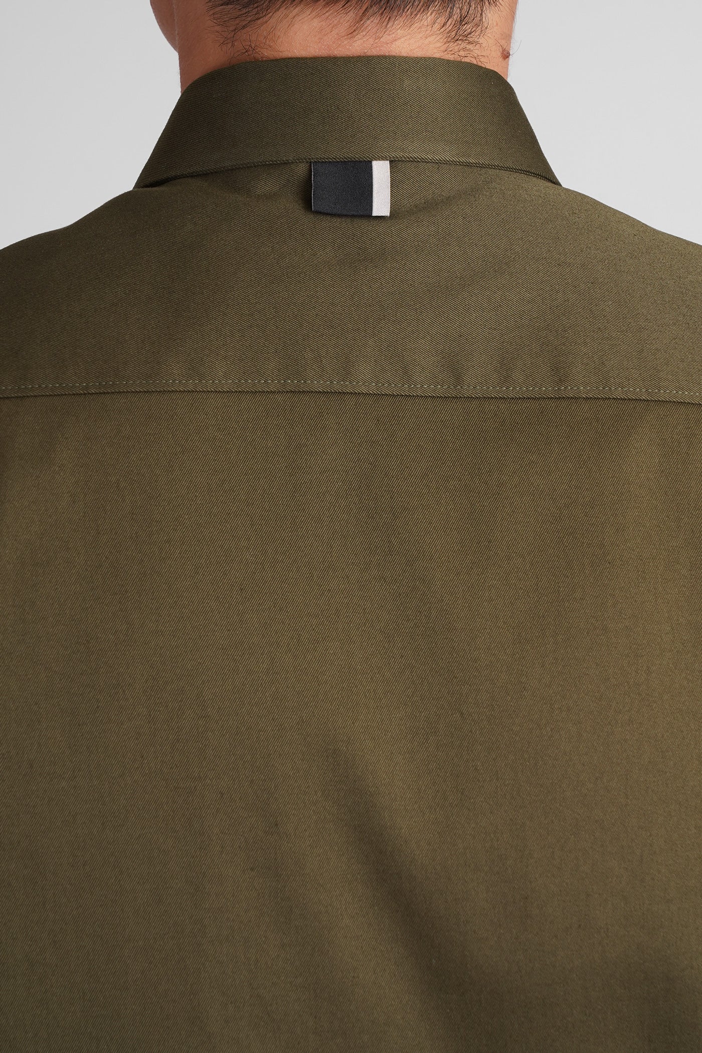 Shirt s148 Shirt in green cotton - Image 5