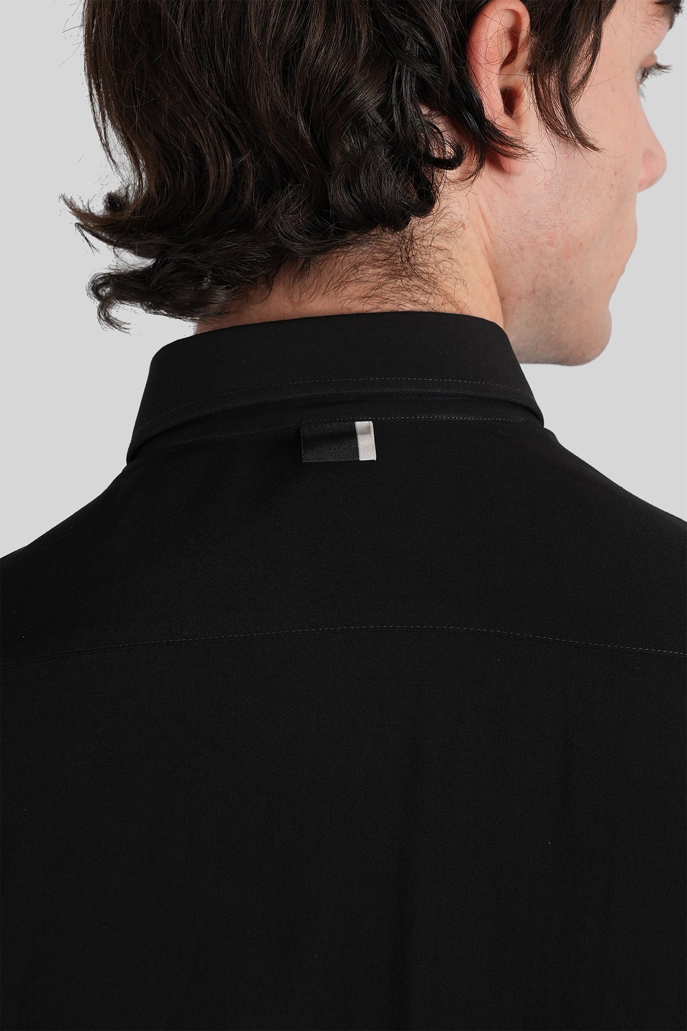 Shirt s150 Shirt in black viscose - Image 5