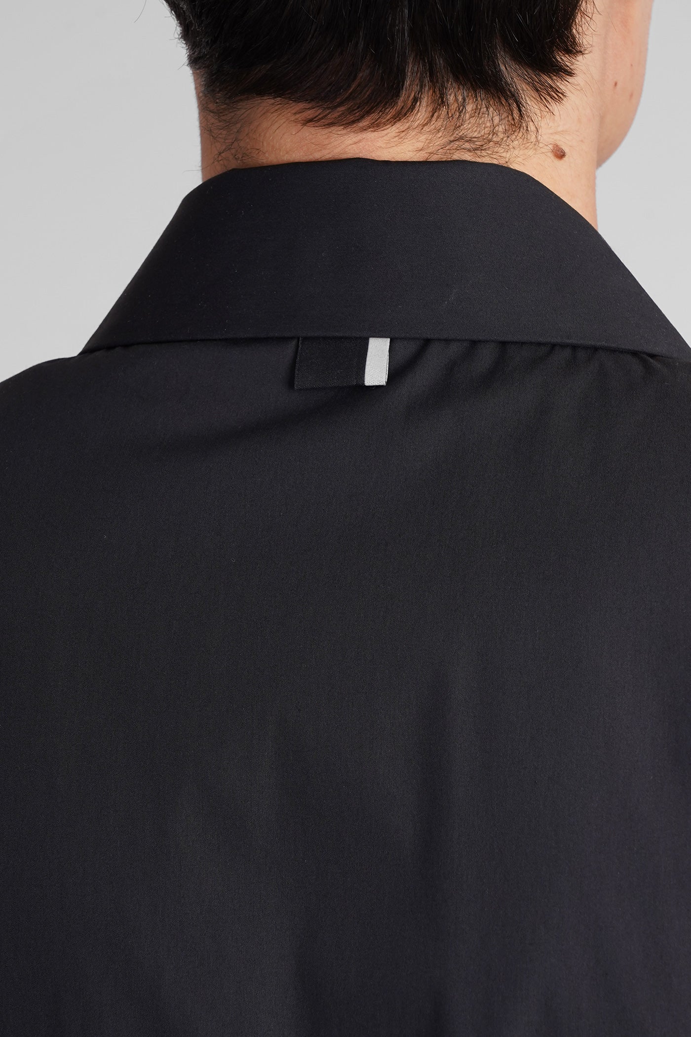 Shirt zip s143 Shirt in black cotton - Image 5
