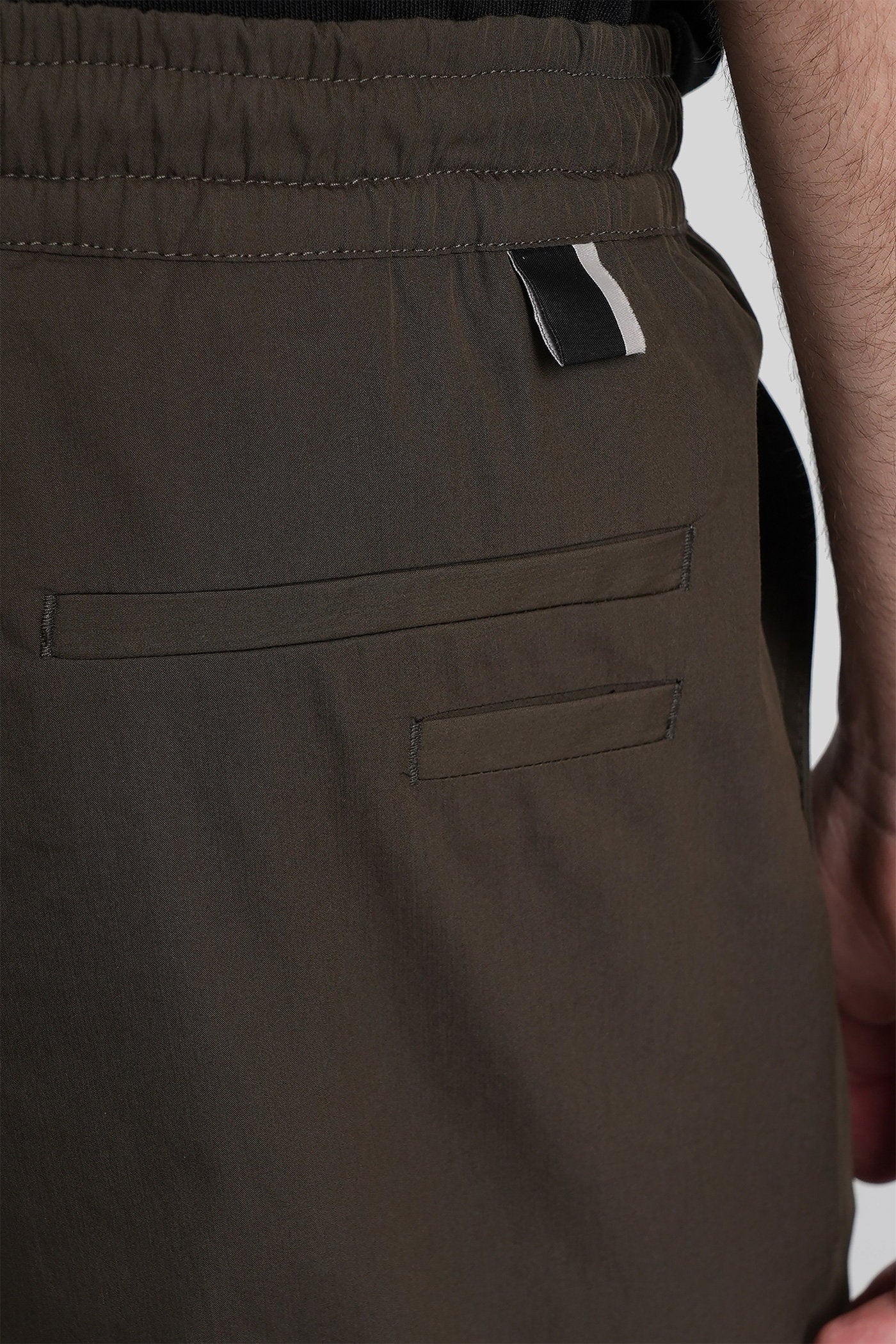 Tokyo Pants in green cotton - Image 5