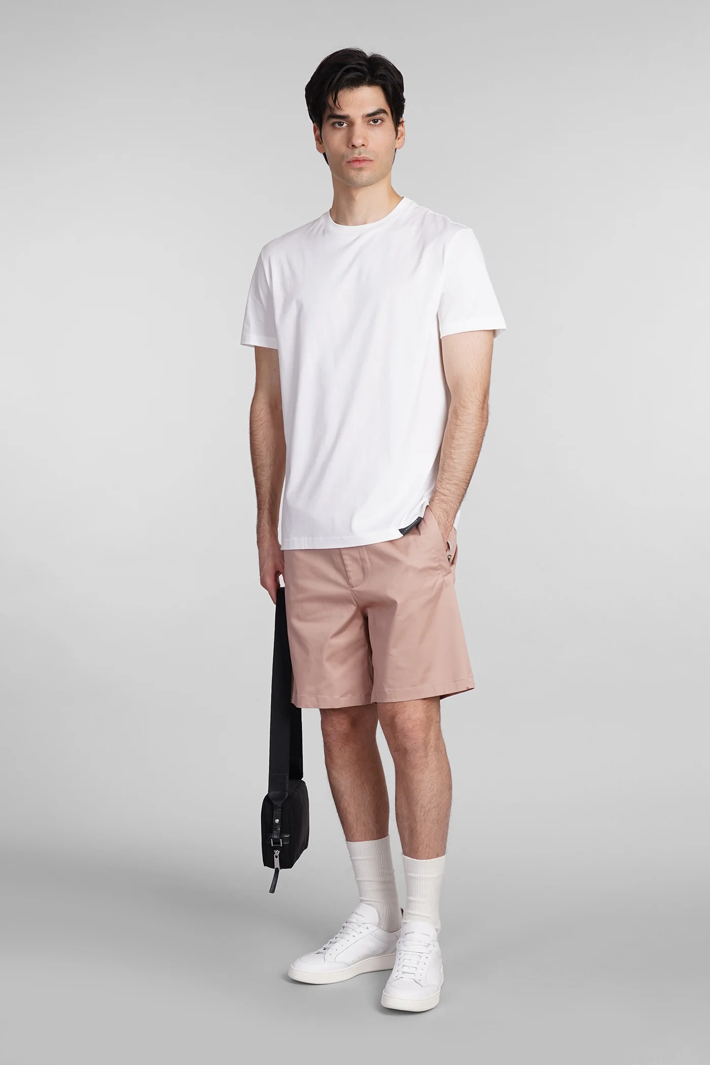 Tokyo zio Shorts in rose-pink cotton - Image 2