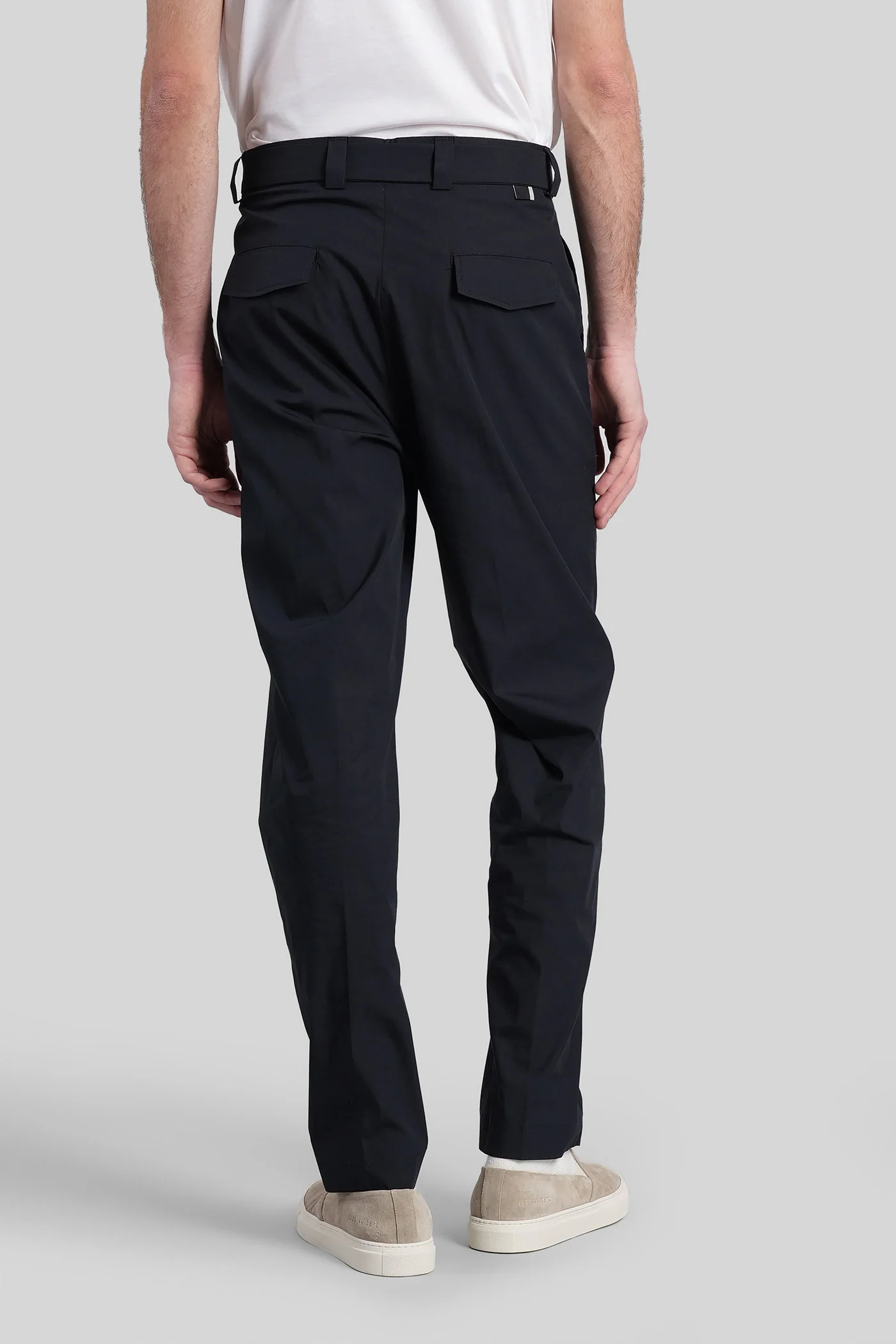 Virgil Pants in blue cotton - Image 3