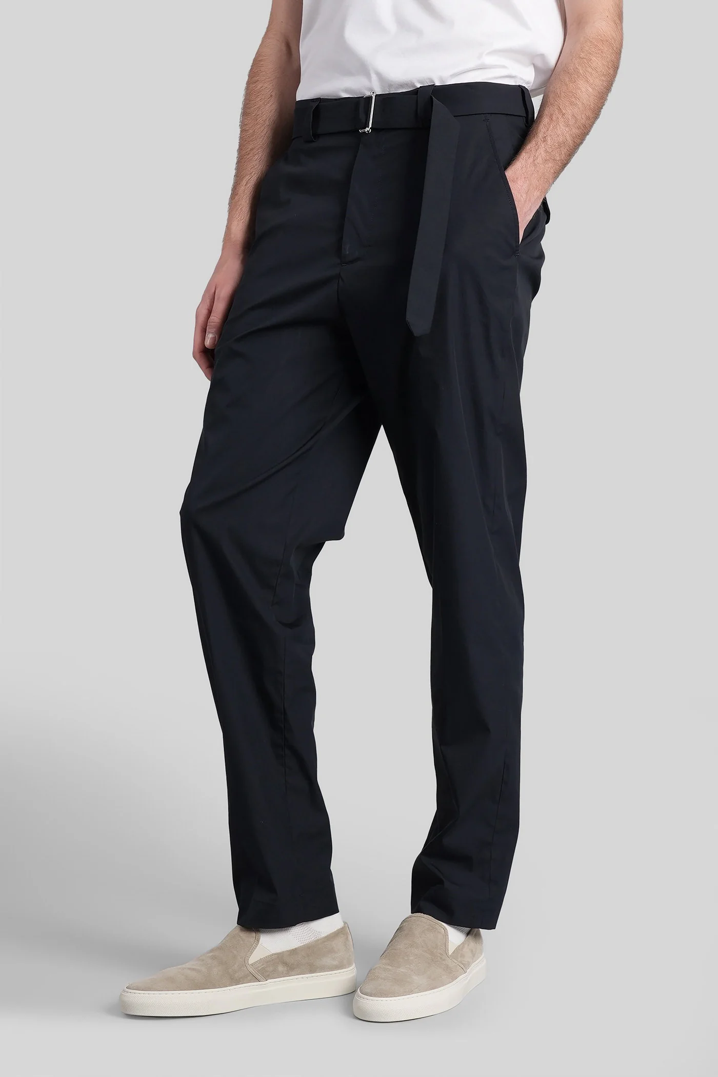 Virgil Pants in blue cotton - Image 4