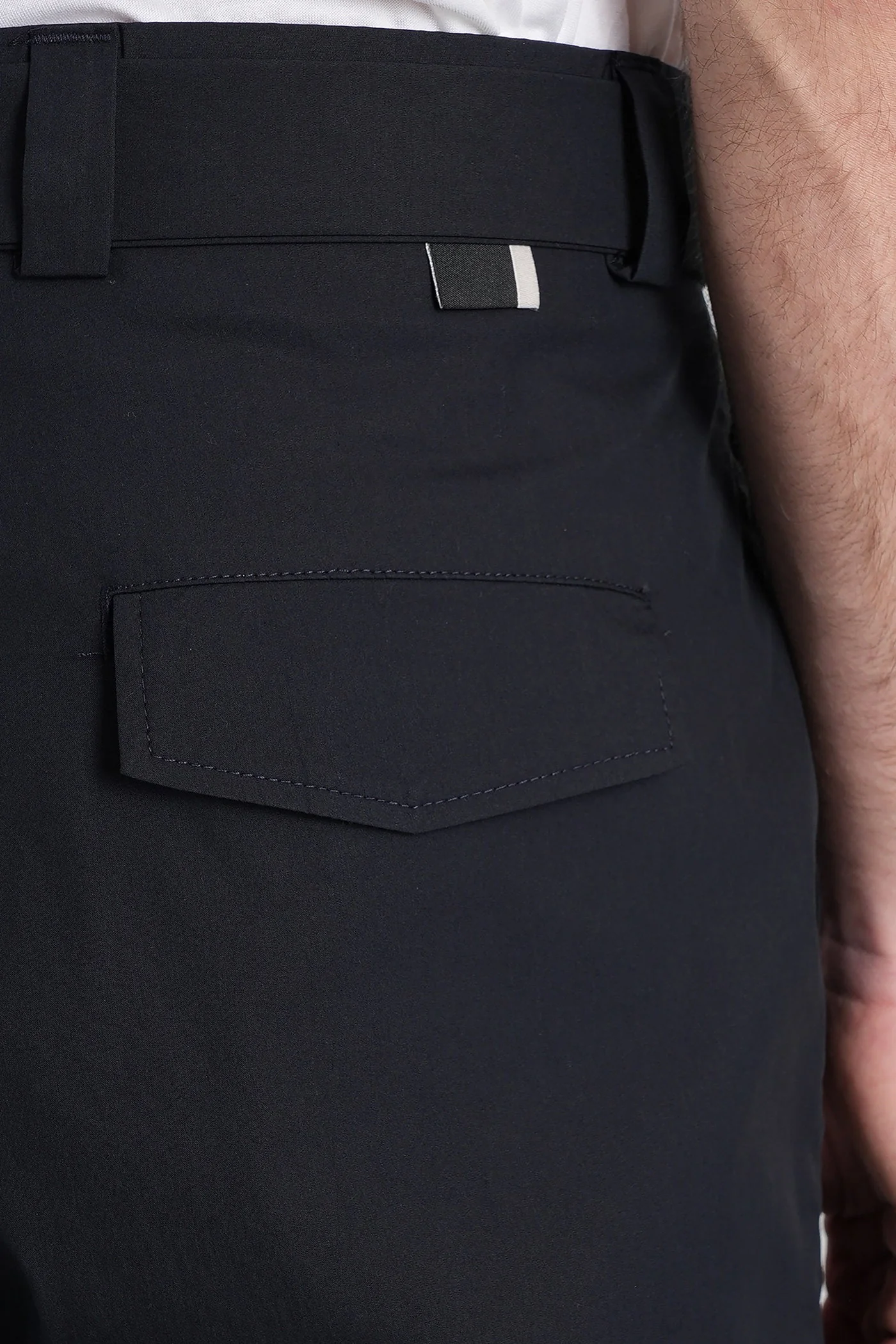 Virgil Pants in blue cotton - Image 5
