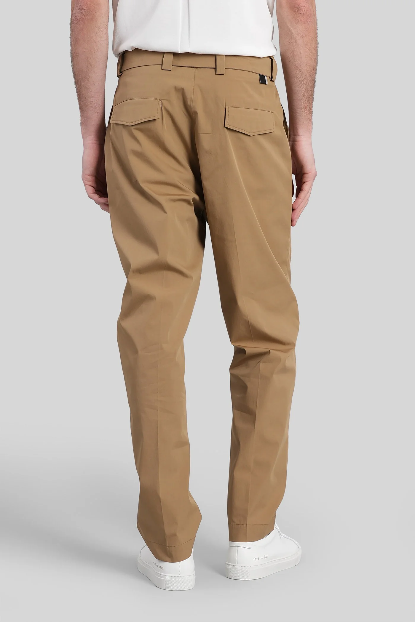 Virgil Pants in Camel cotton - Image 3