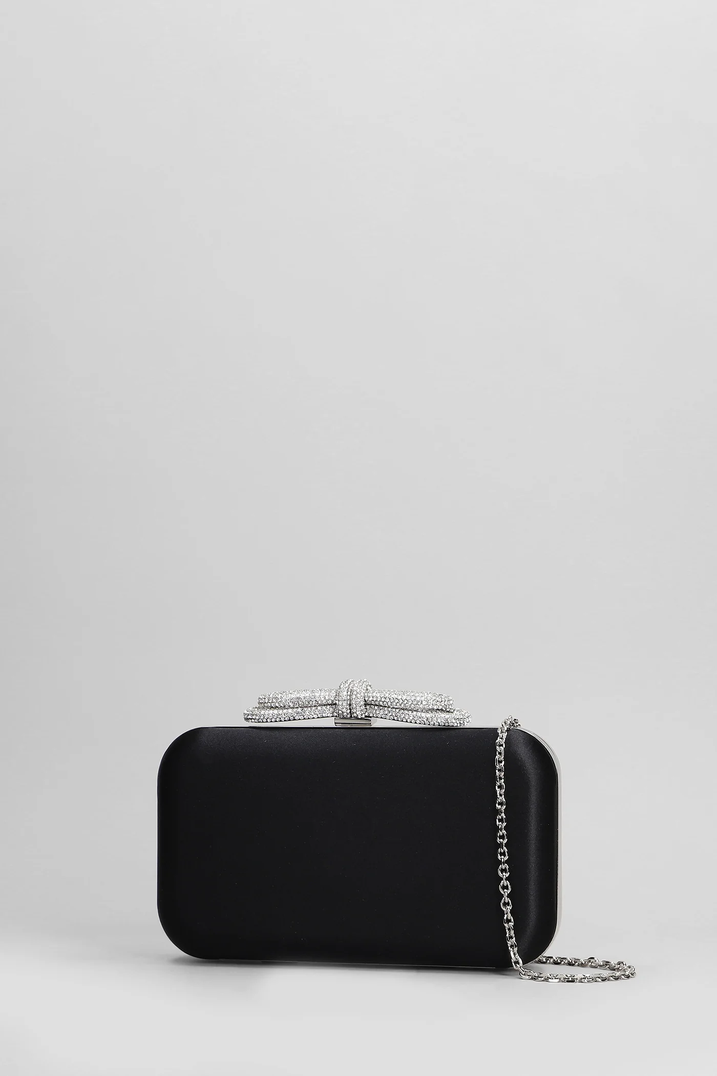 Clutch in black silk - Image 2