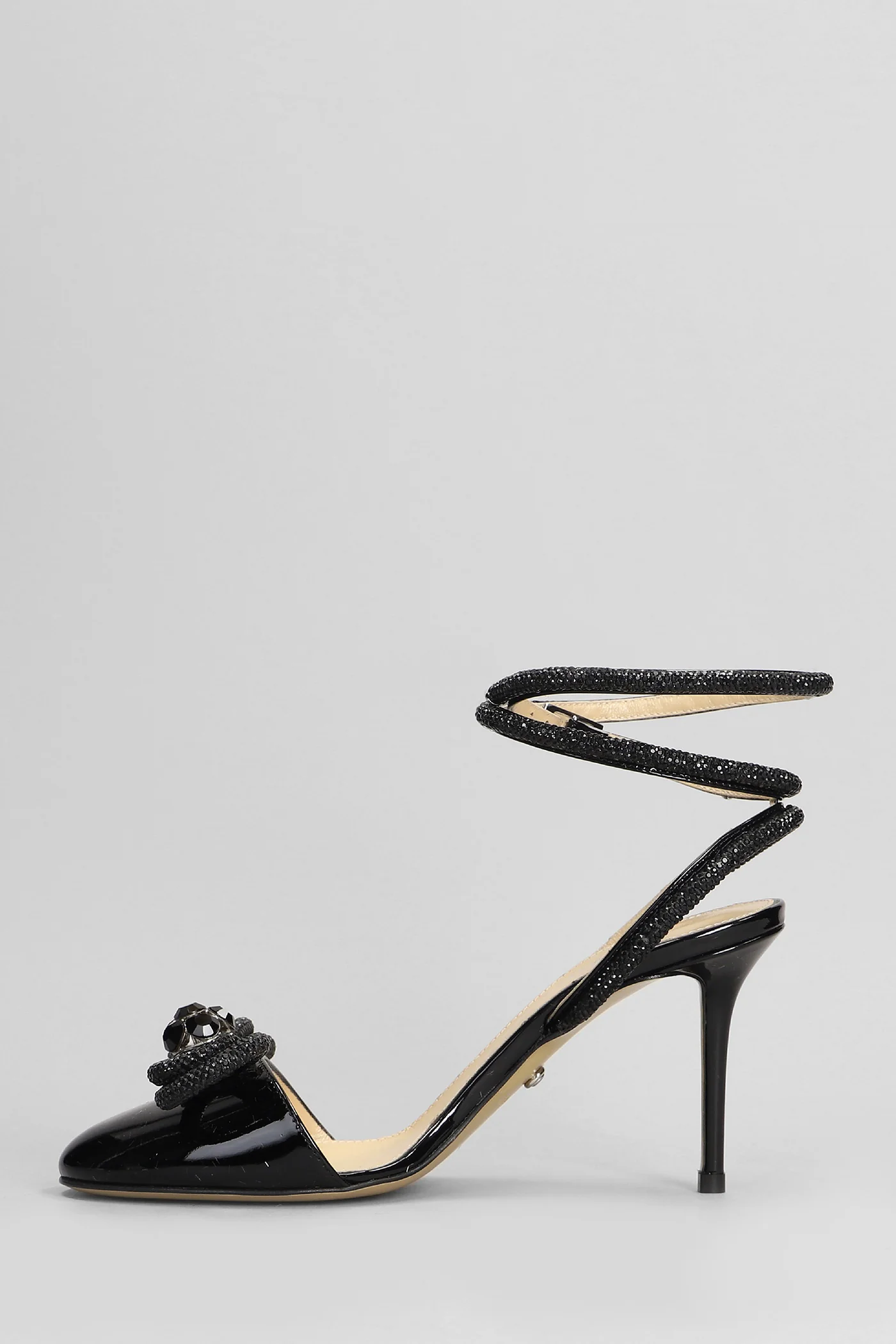 Pumps in black leather - Image 3
