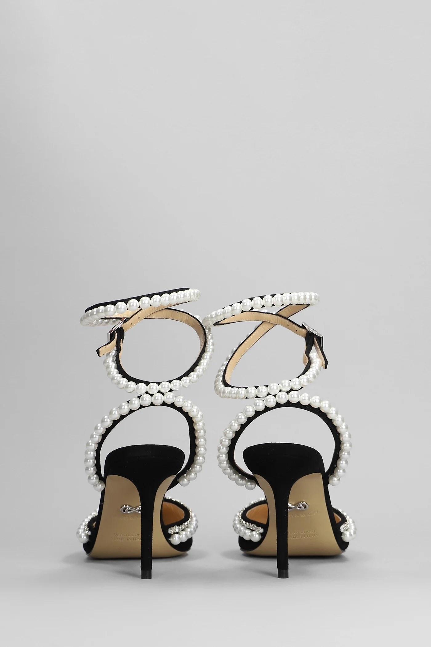 Pumps in black suede - Image 4