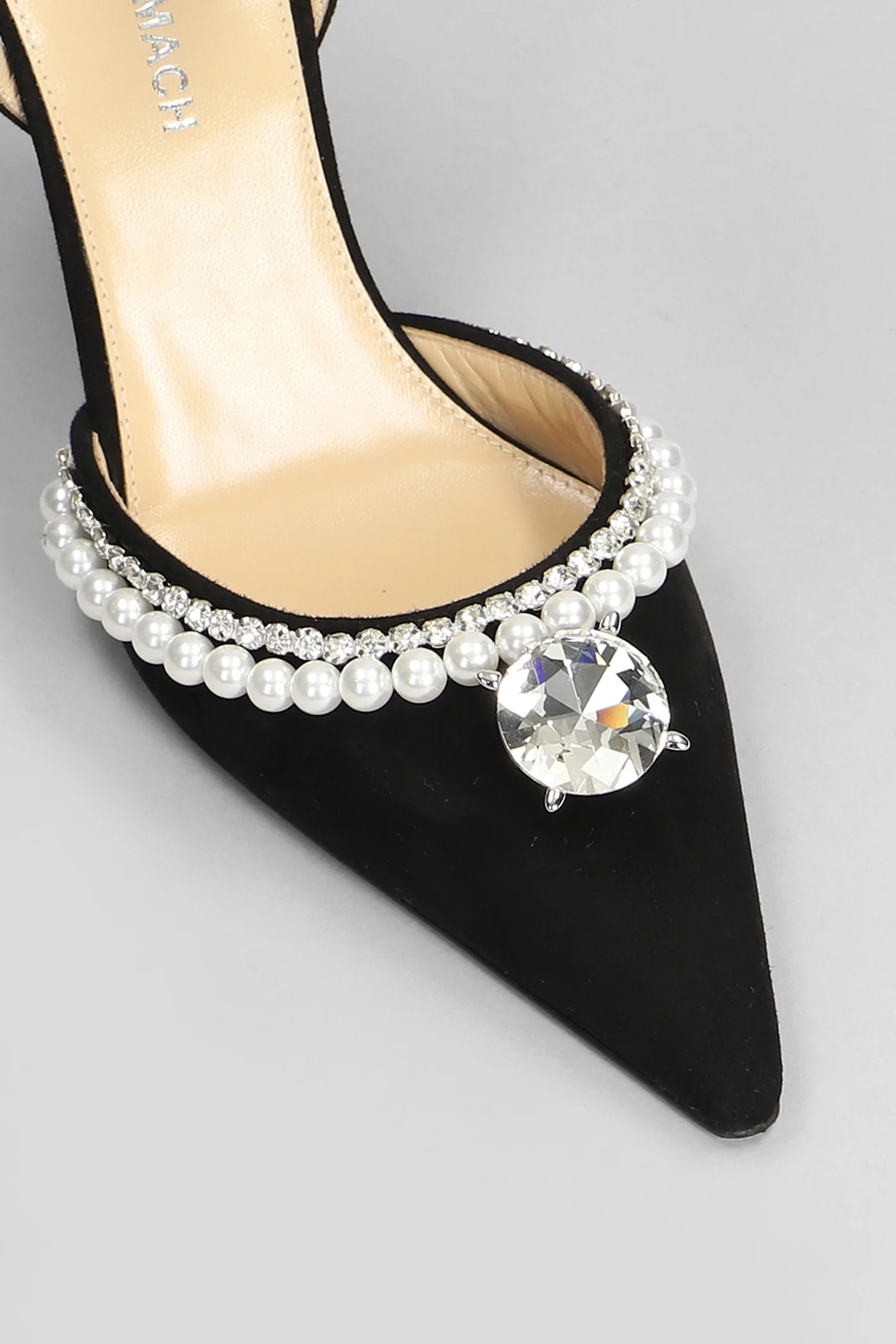Pumps in black suede - Image 5