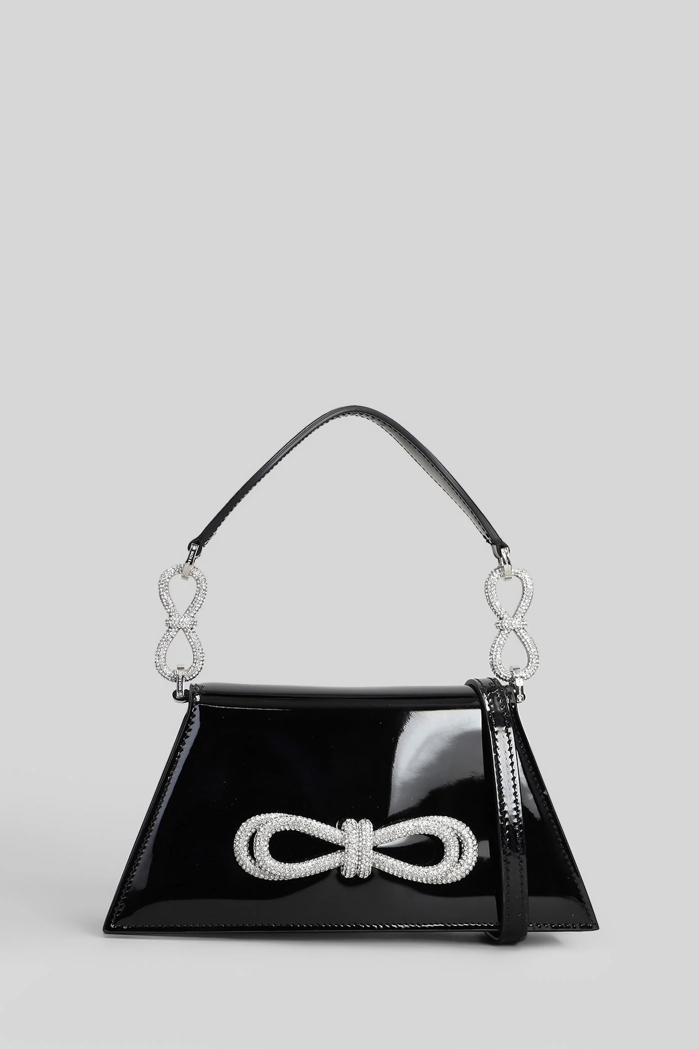 Samantha Hand bag in black leather