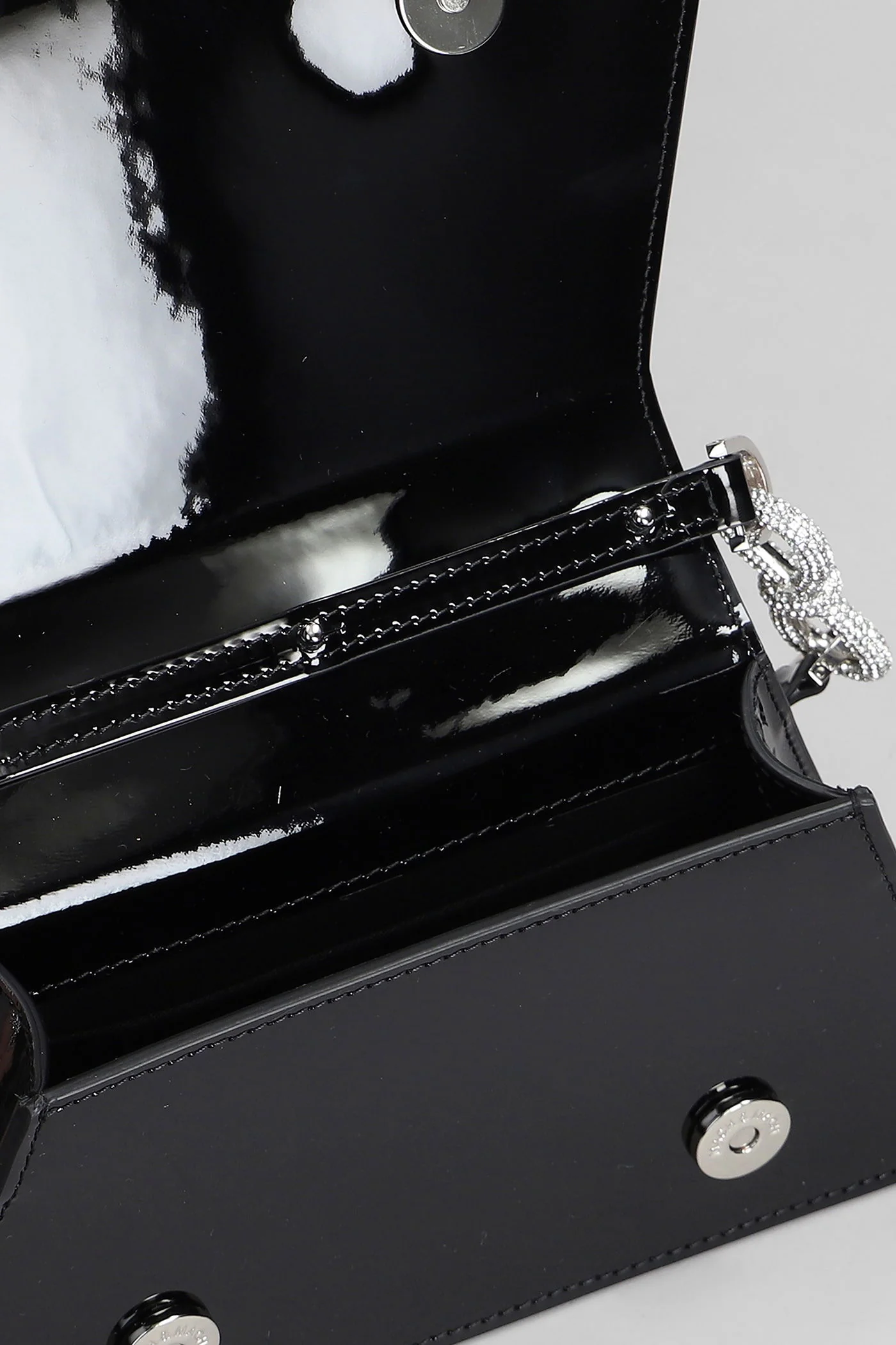 Samantha Hand bag in black leather - Image 4