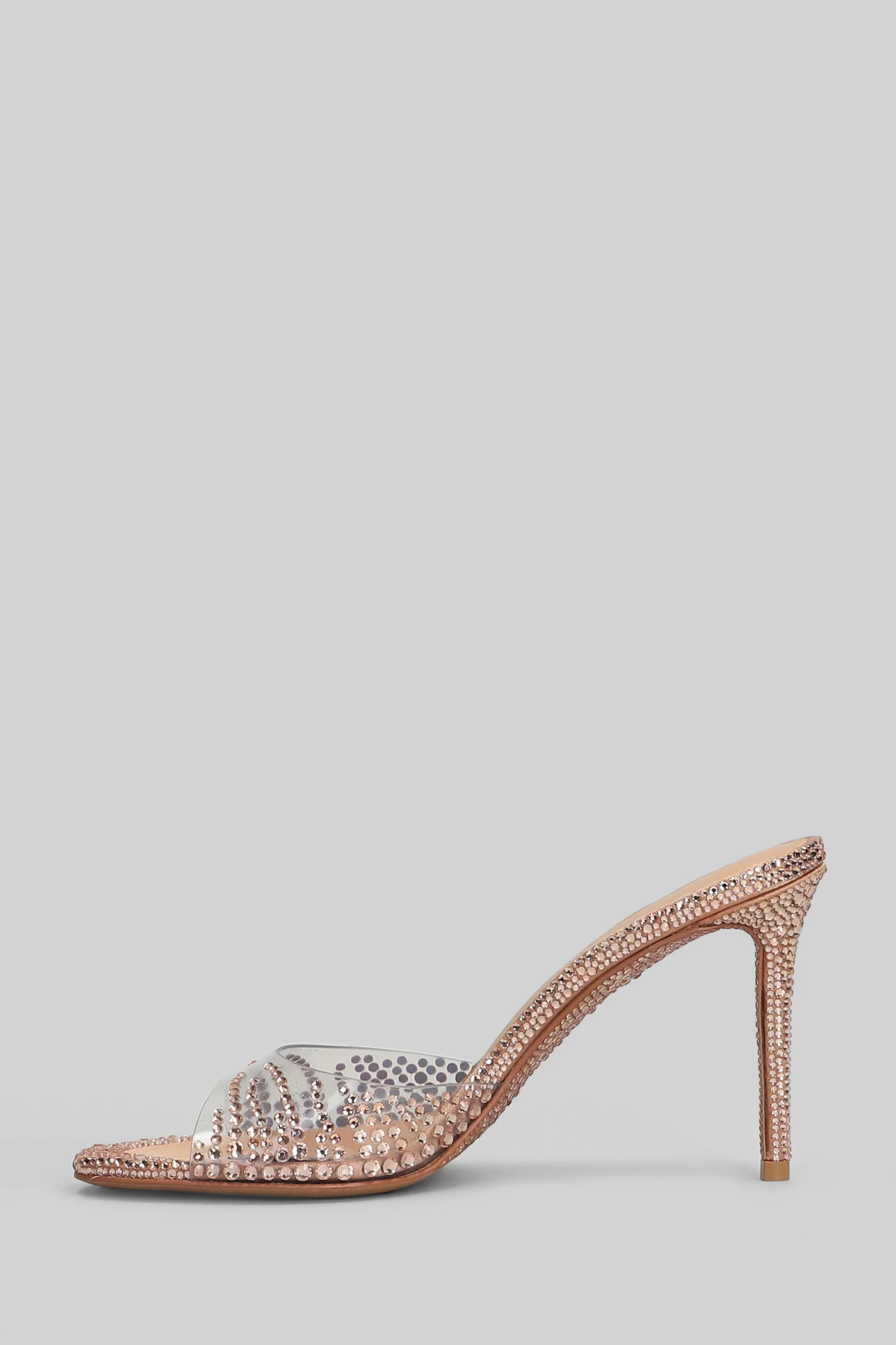Sandals in powder leather - Image 3