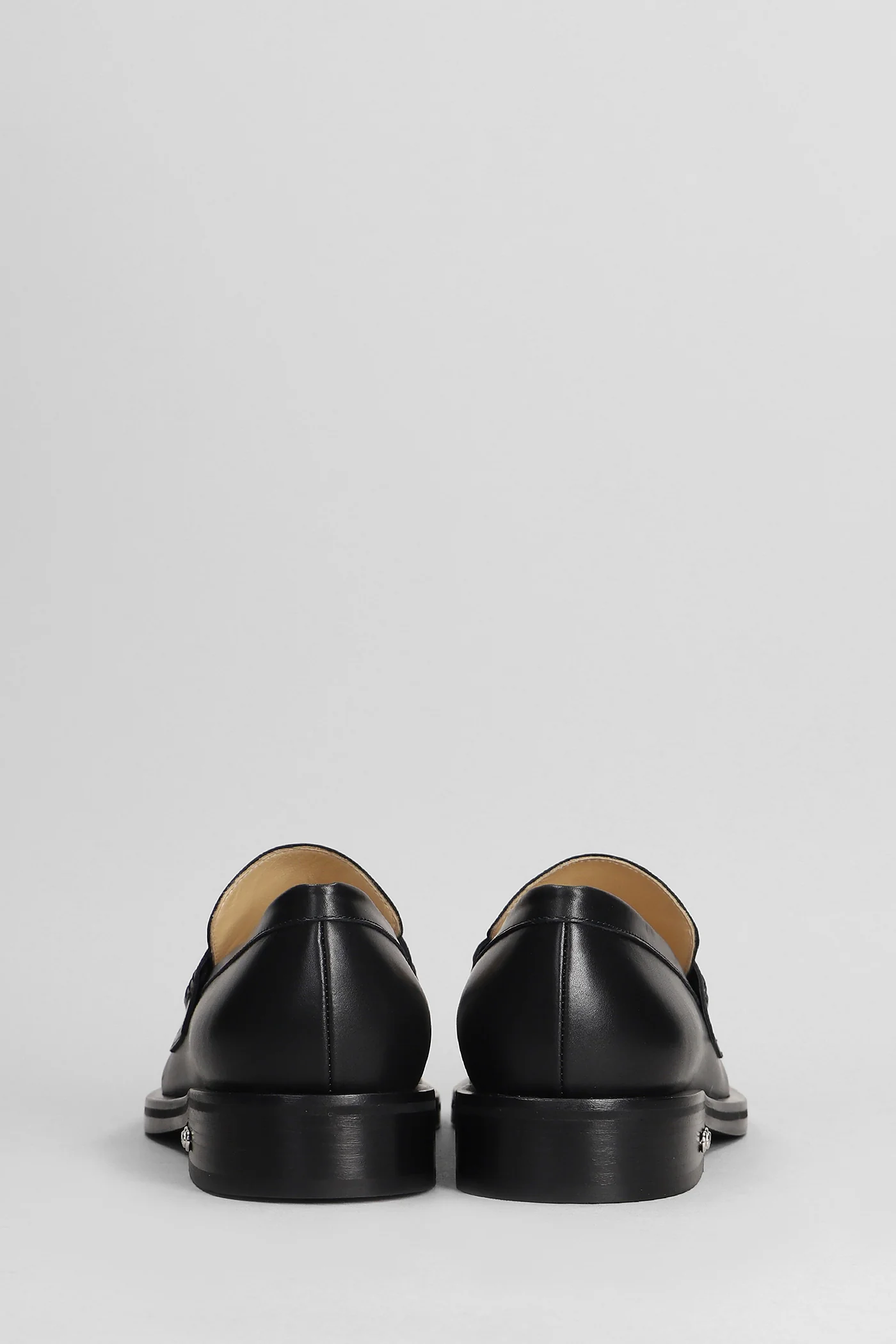 Sirene Loafers in black leather - Image 4