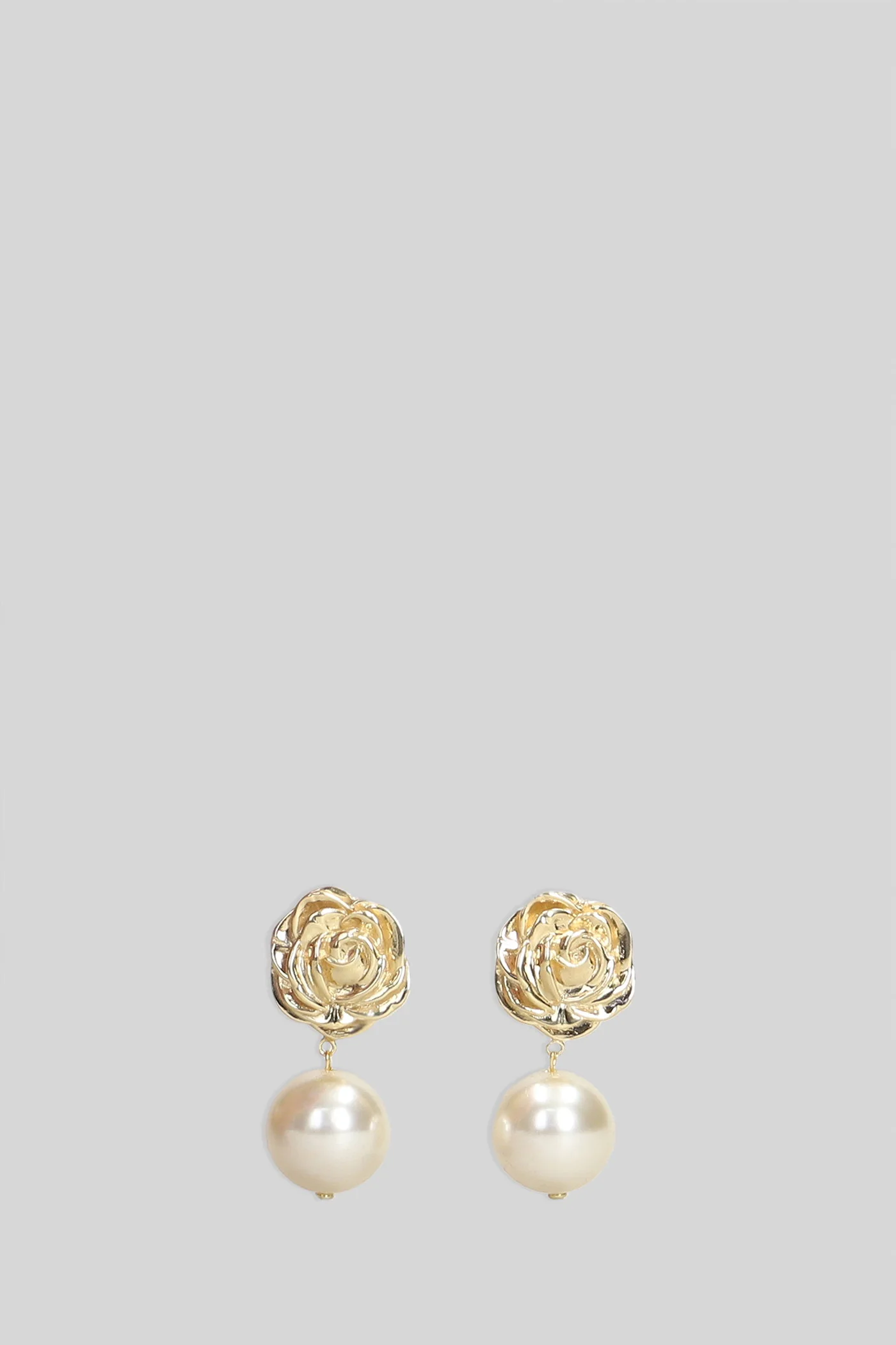 Earrings 13  in gold brass