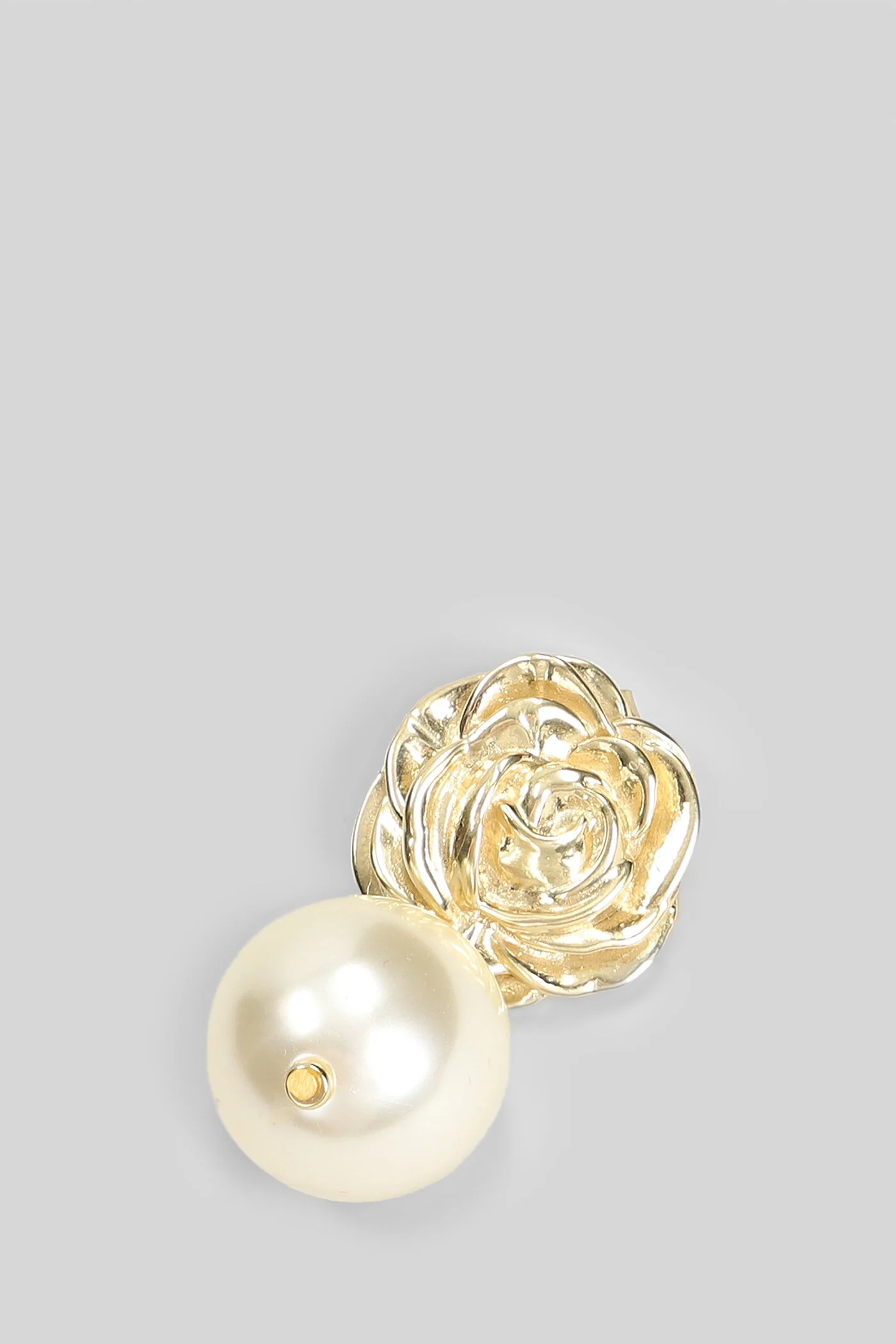 Earrings 13  in gold brass - Image 2
