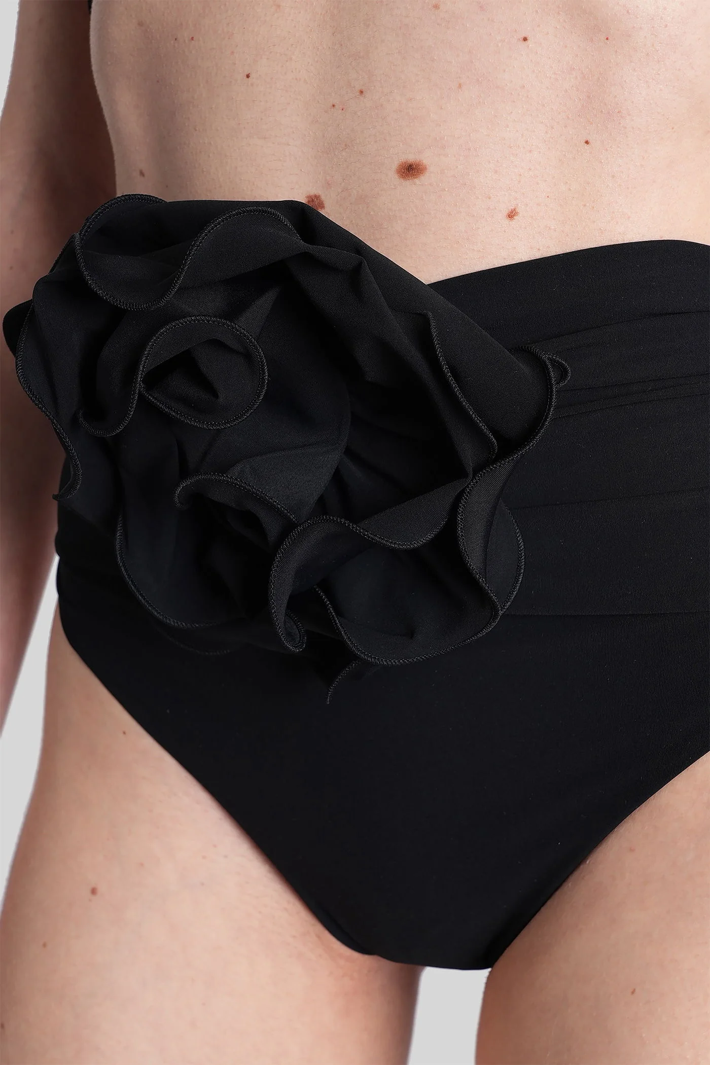 Swim bottom 05 Beachwear in black polyamide - Image 4