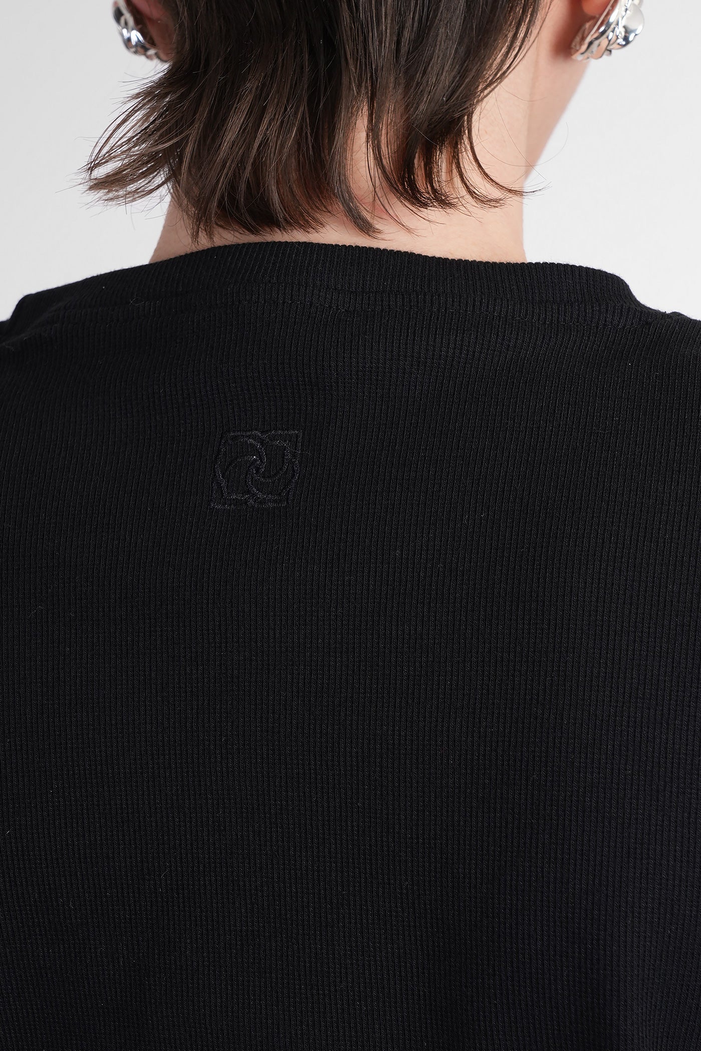 Tshirt 01 T-Shirt in black cotton - Image 5