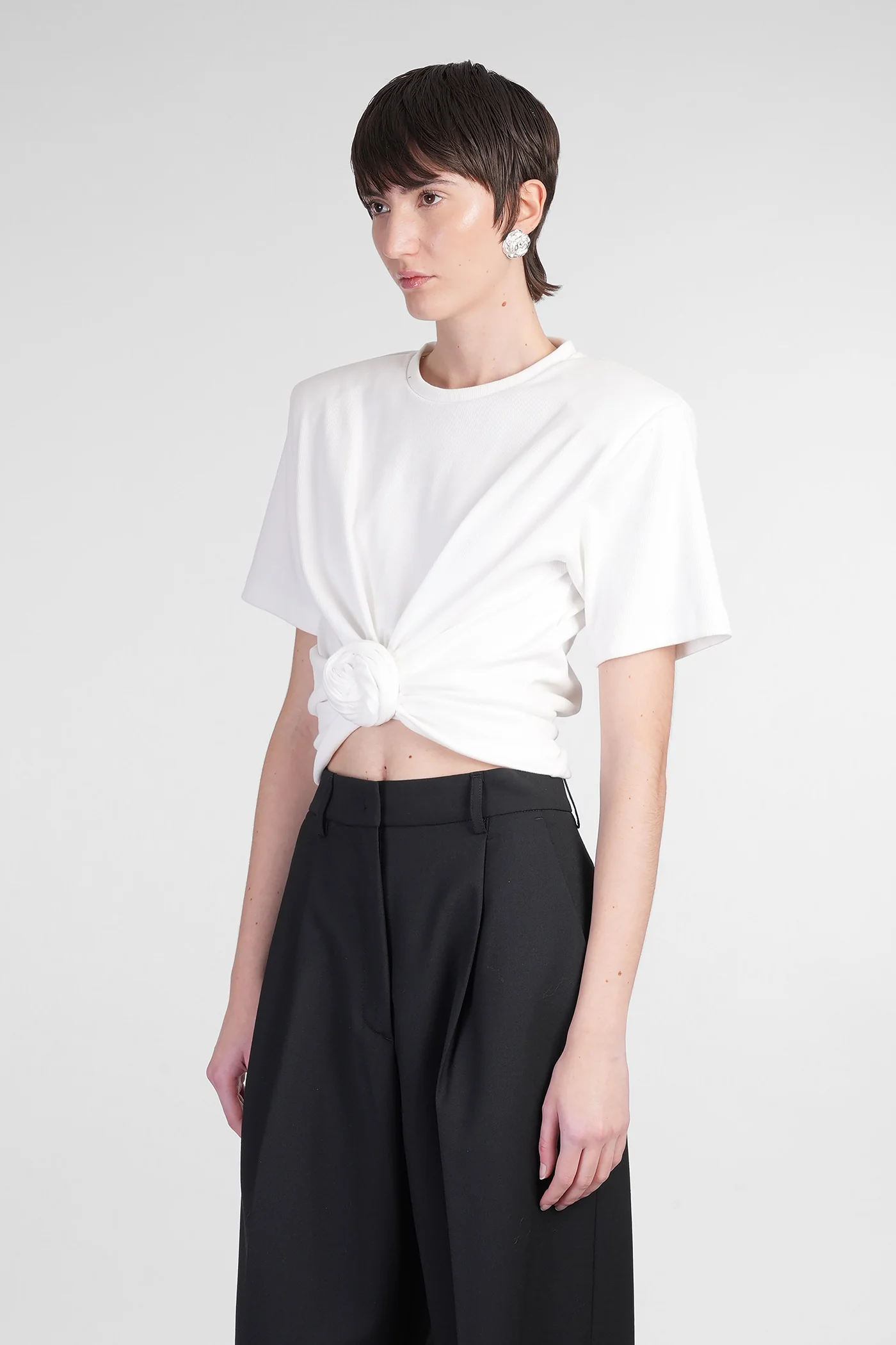 Tshirt 01 T-Shirt in white cotton - Image 4